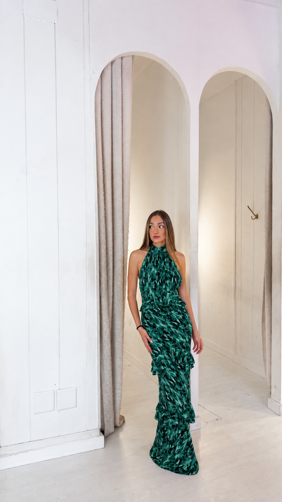 Zahara dress - esmeralda