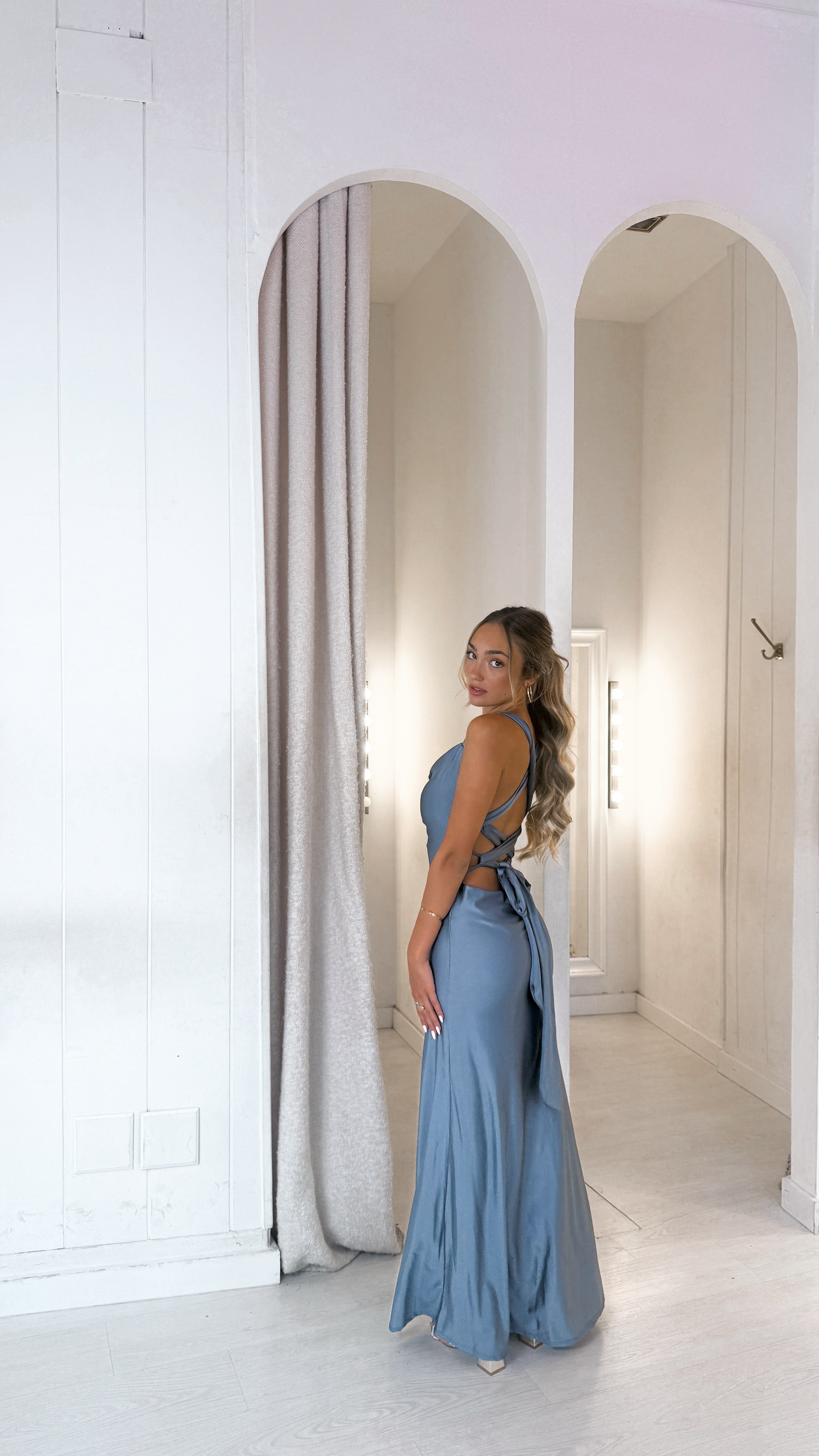Brume dress - grisáceo