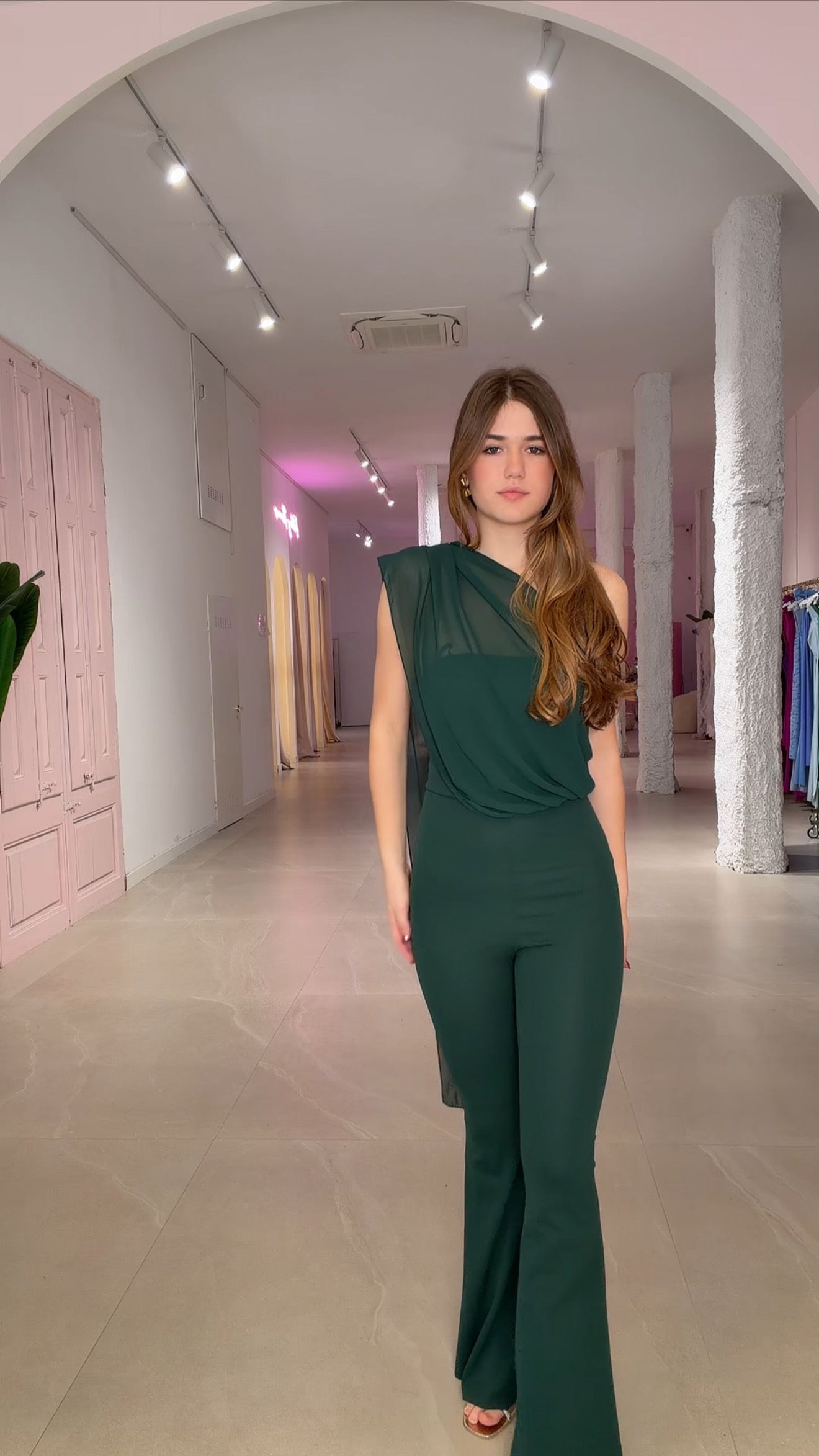 Mono gasa - verde botella