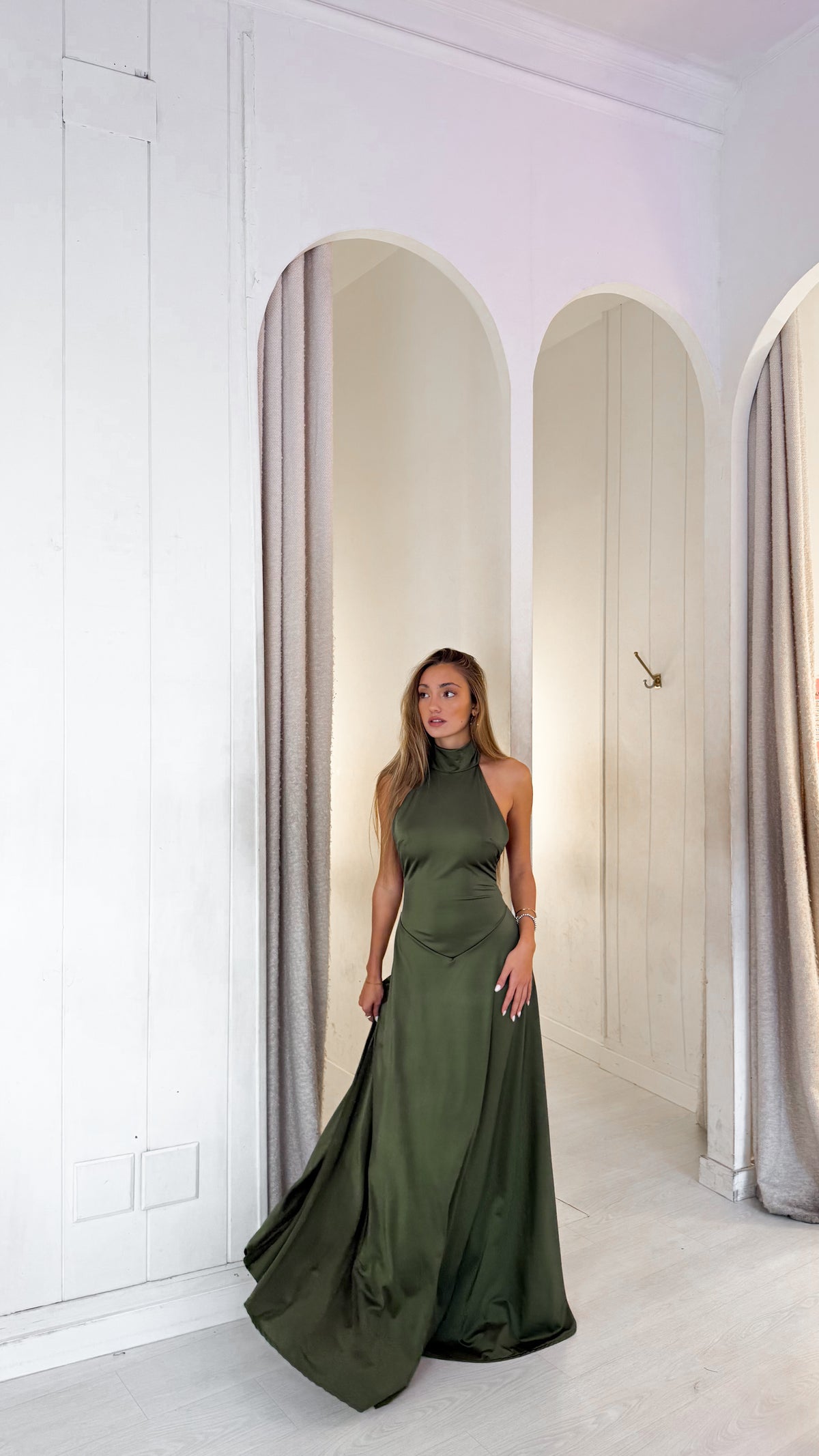 Grace dress - oliva