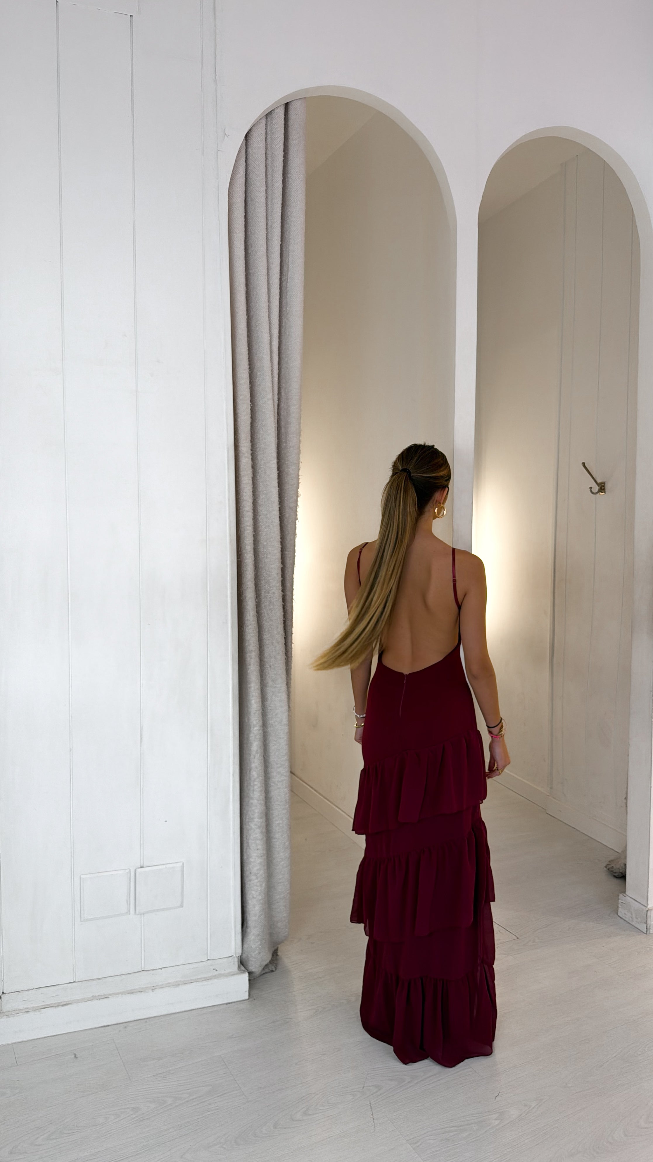 Breeze dress - burdeos