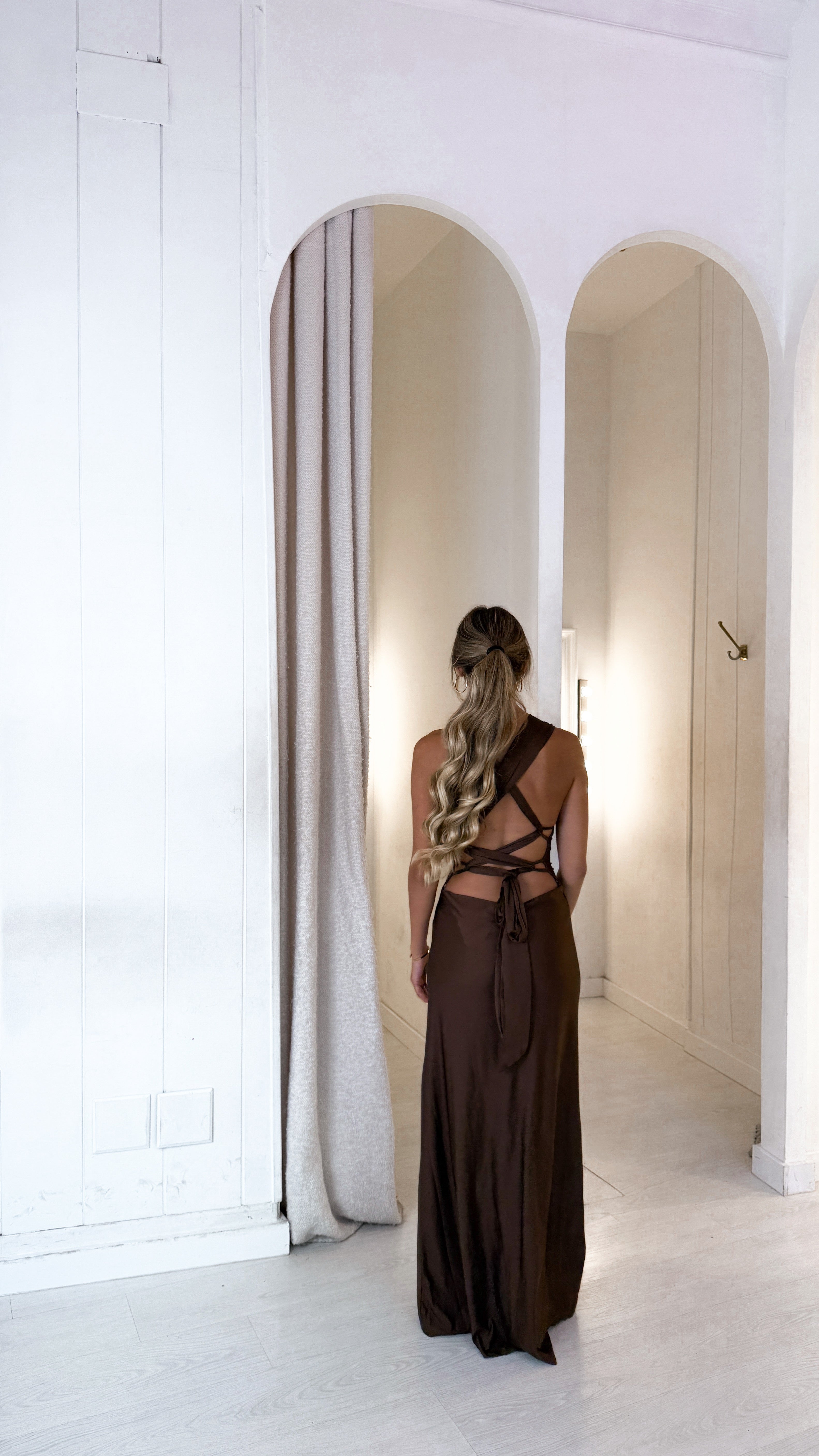 Brume dress - chocolate