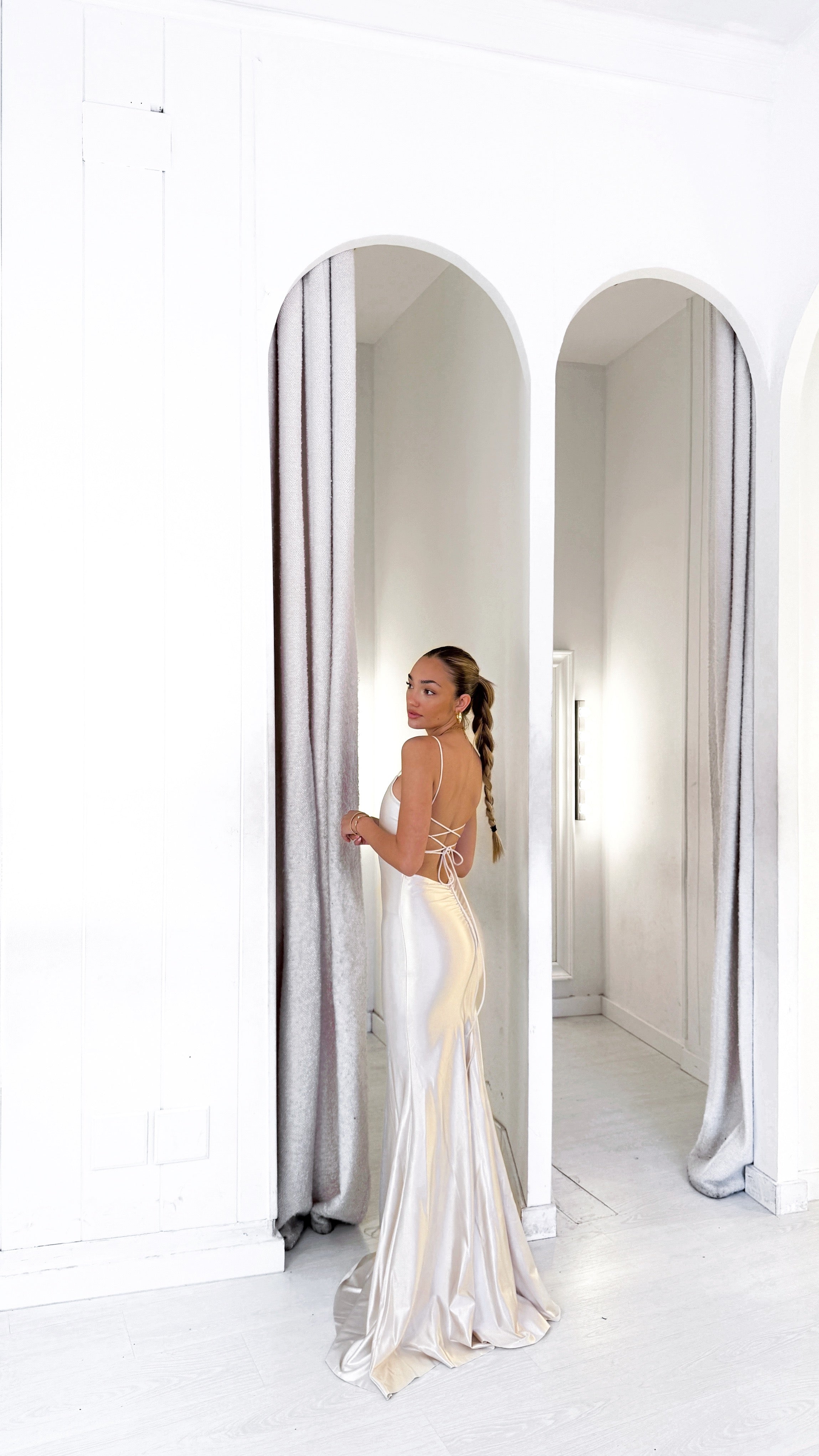 Gossip dress - champagne