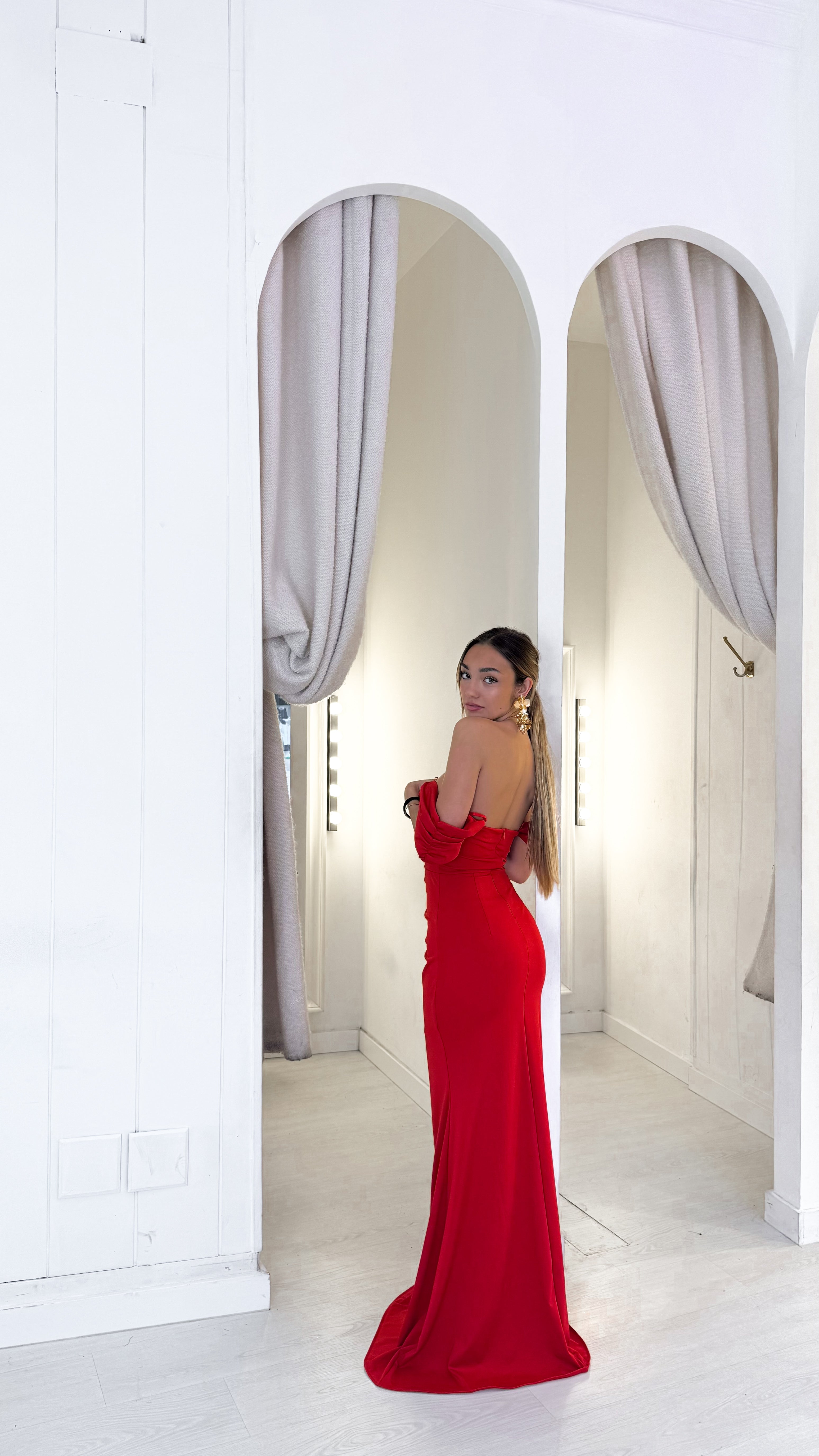 Scarlett dress - rojo