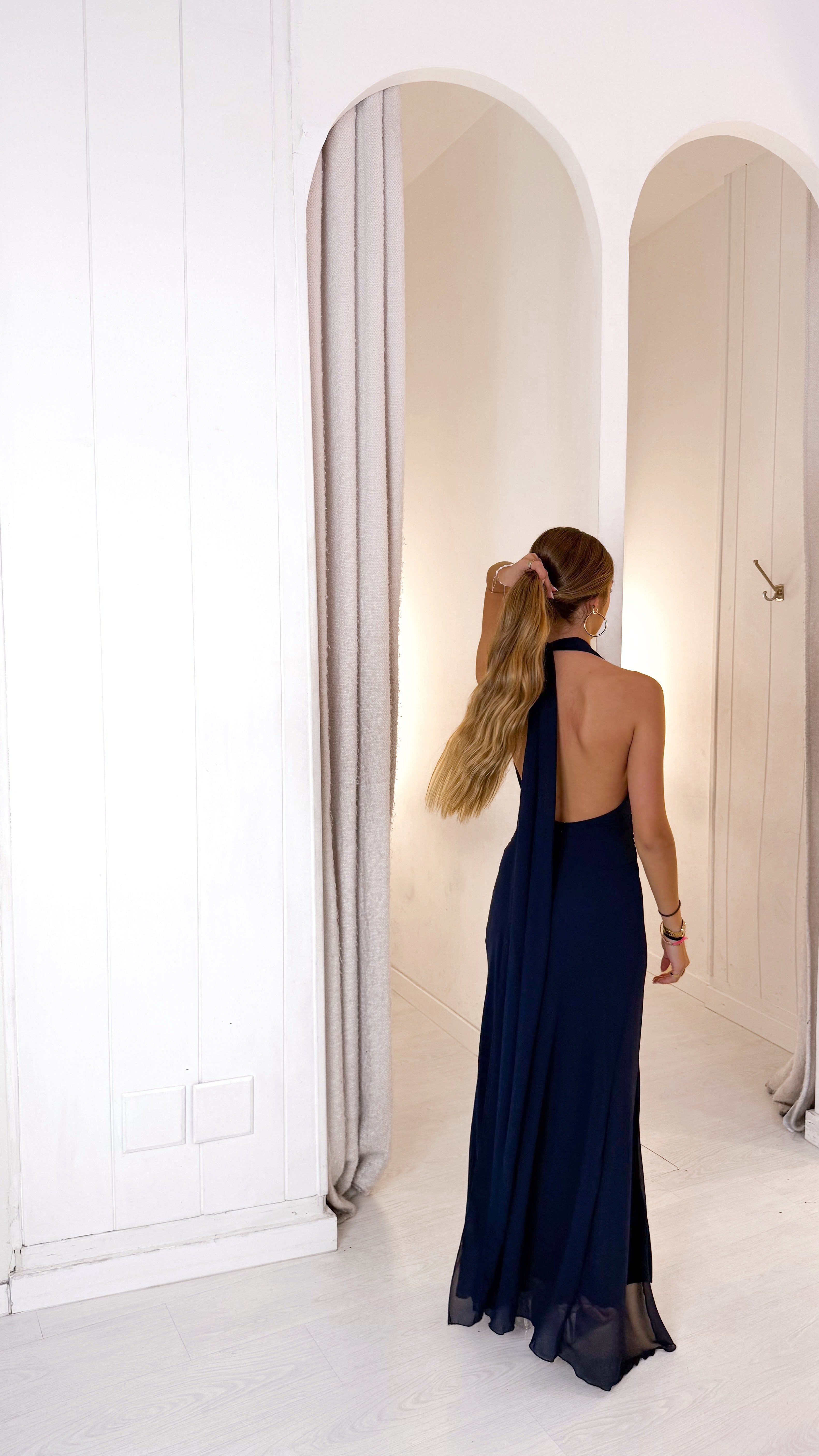 Avocado dress - azul marino