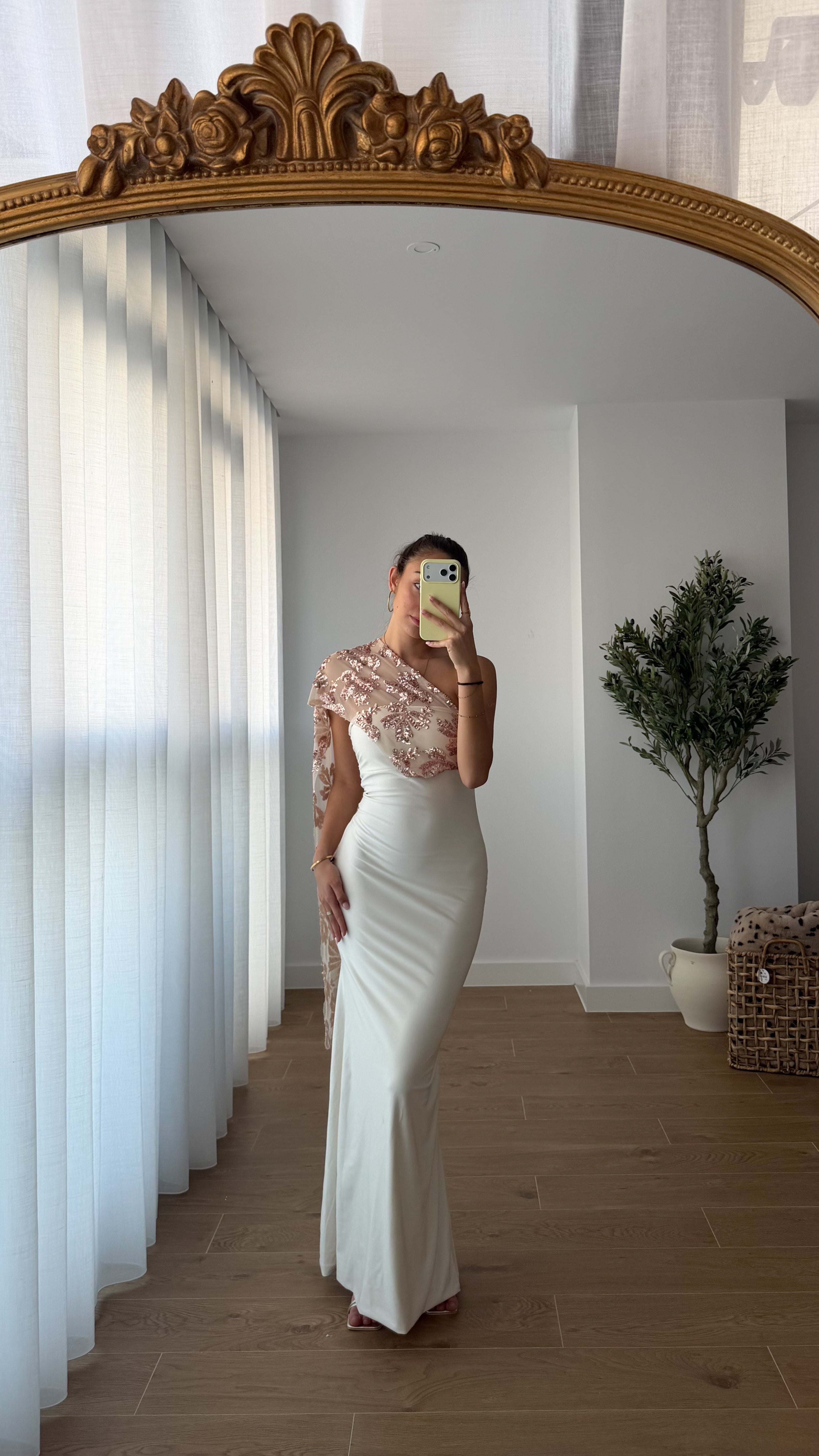 Hamptons dress - cloud