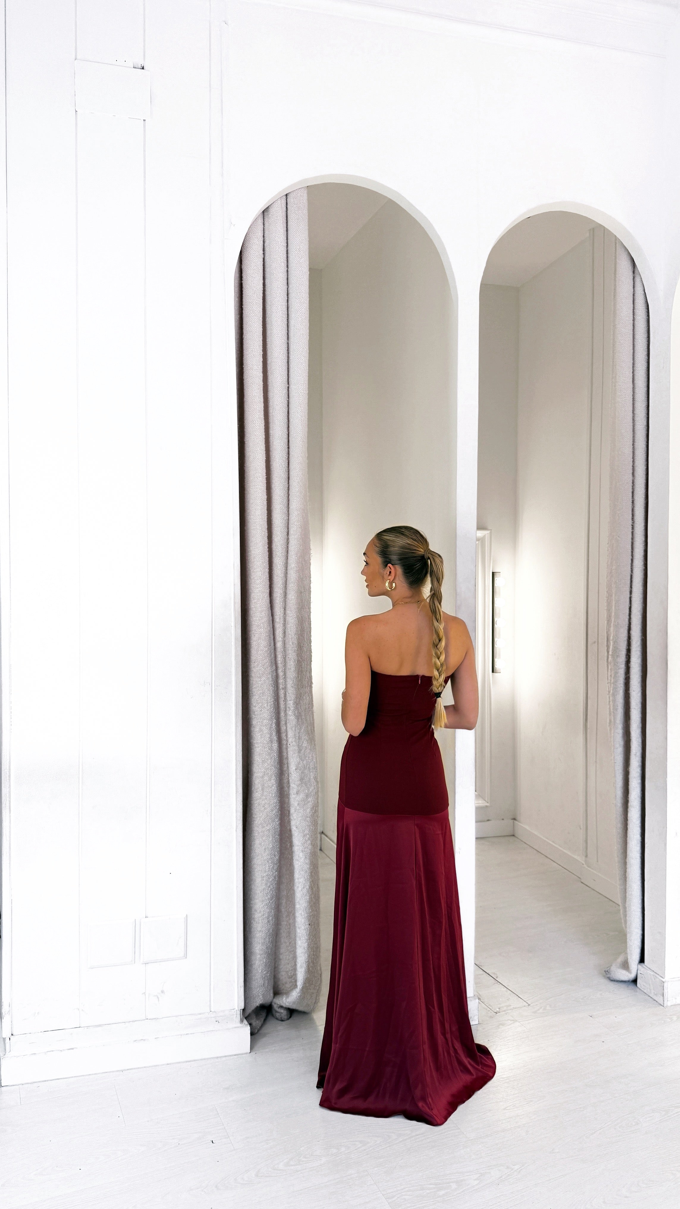 Laia dress - burdeos