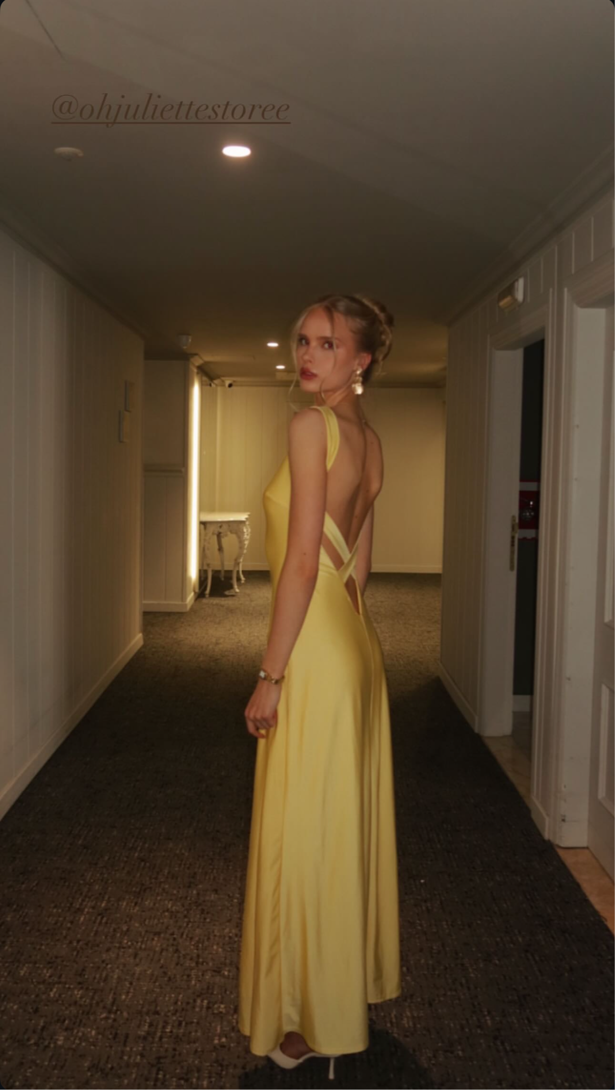 Andie dress - amarillo