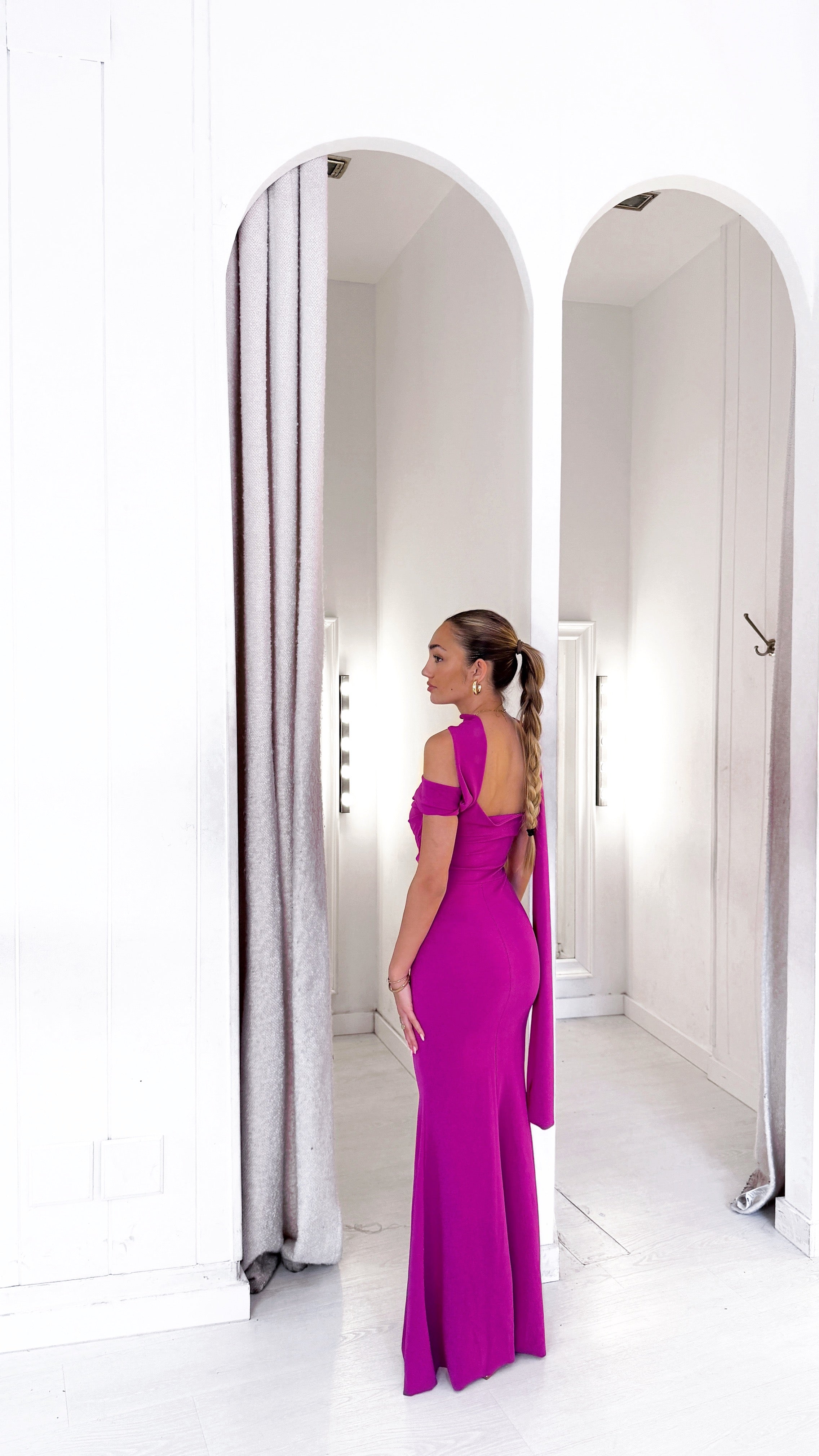Gala dress - buganvilla