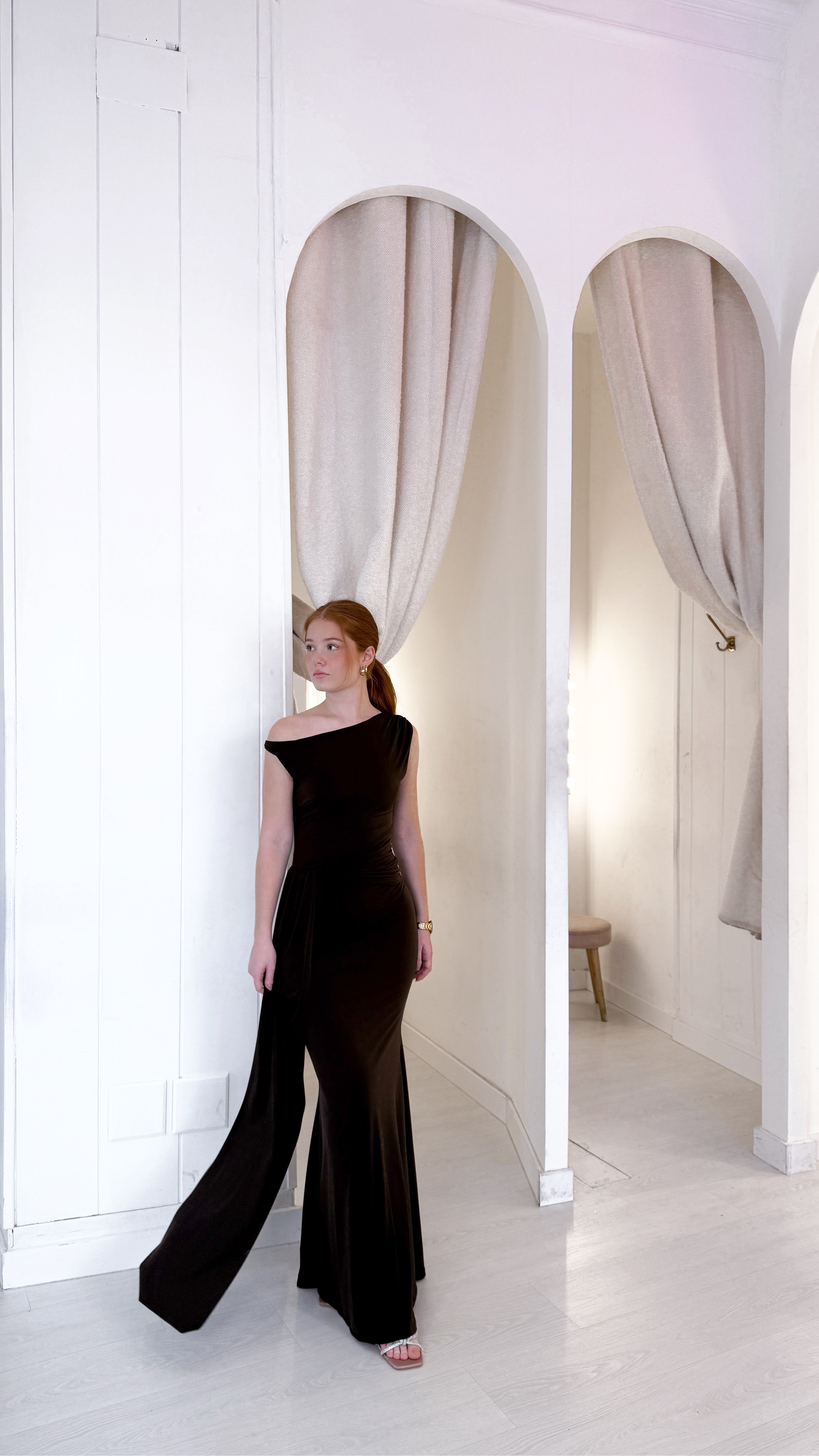 Julie dress - marrón