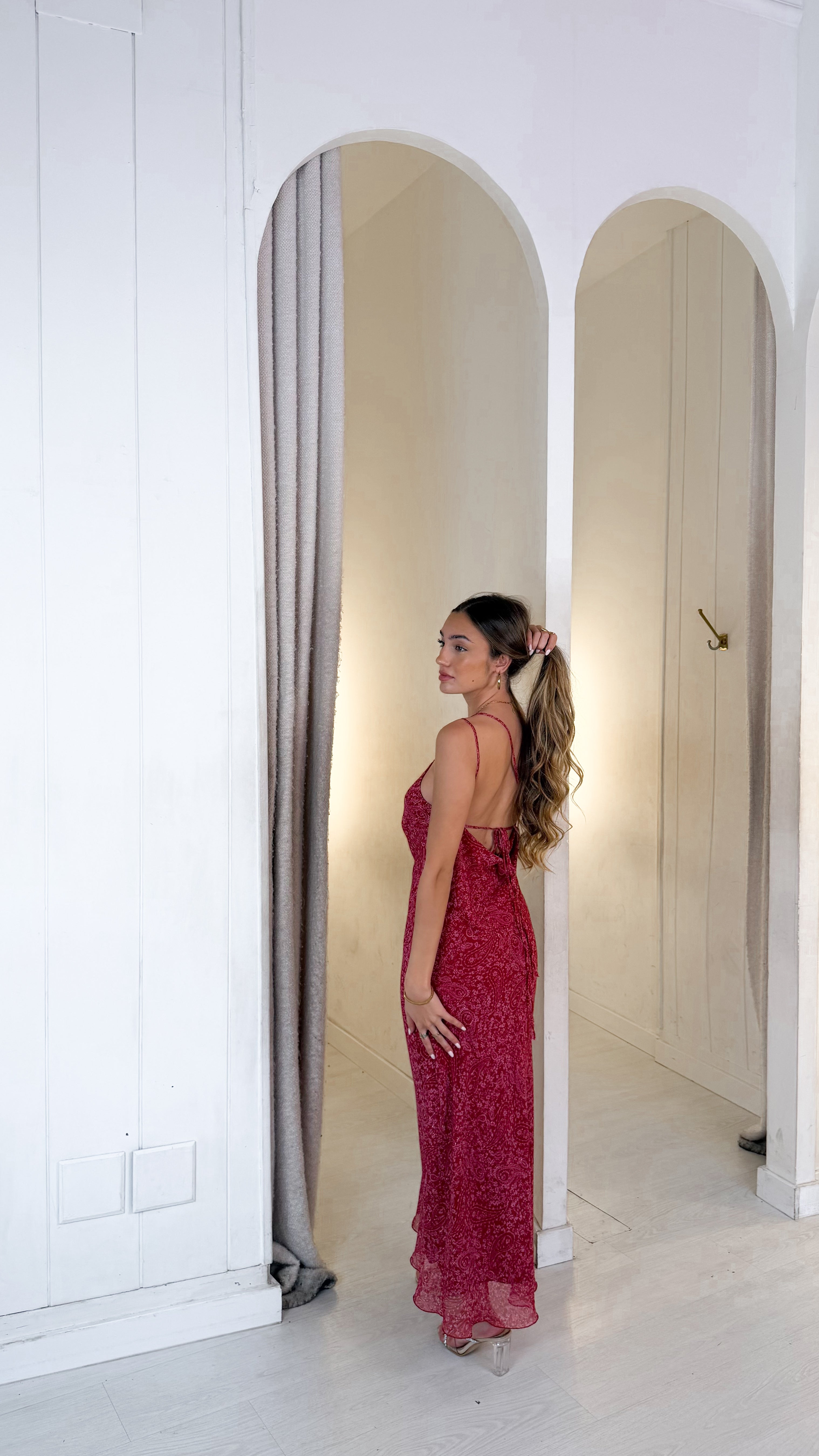 María dress - terracota