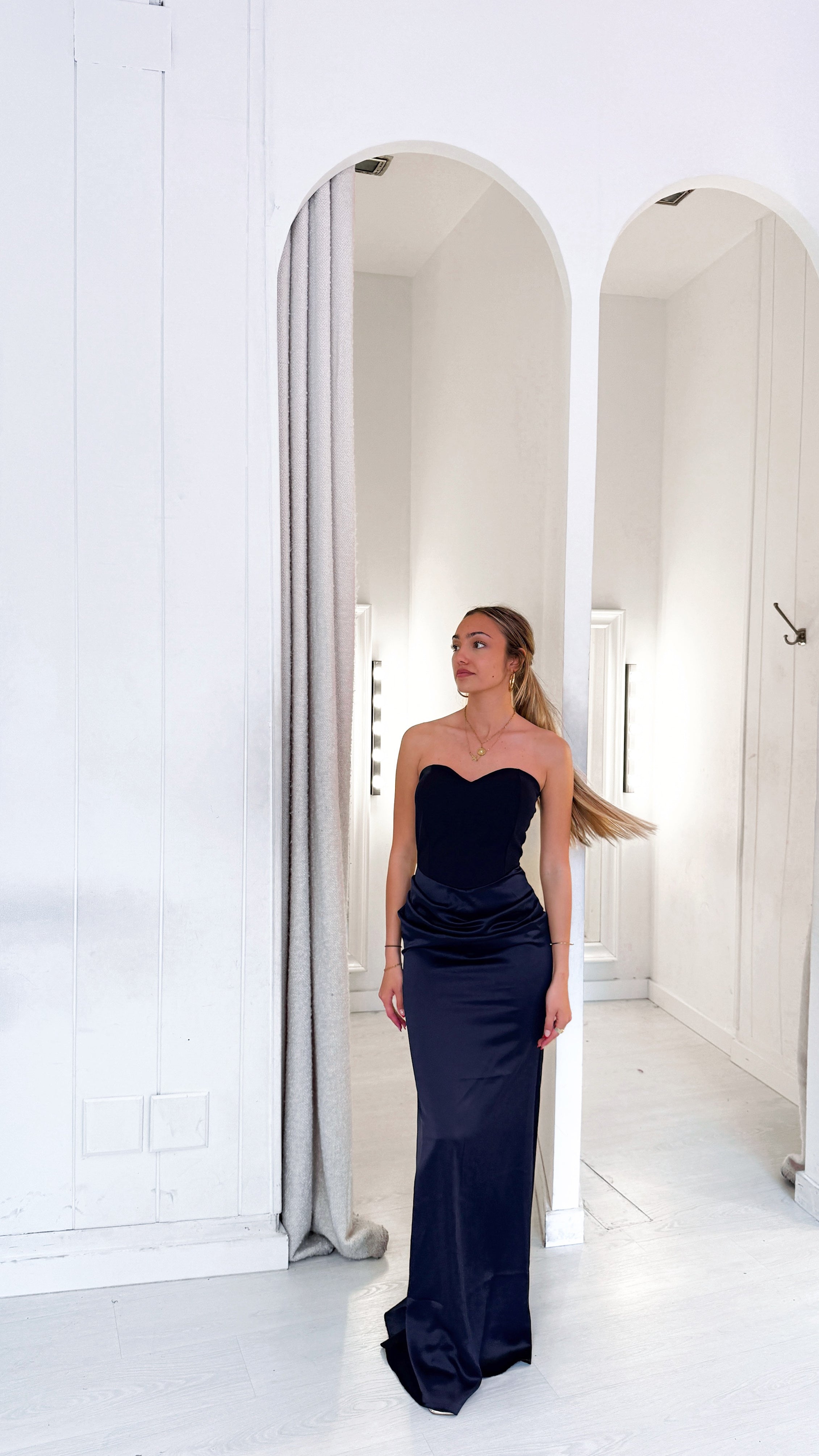 Crush dress - azul marino