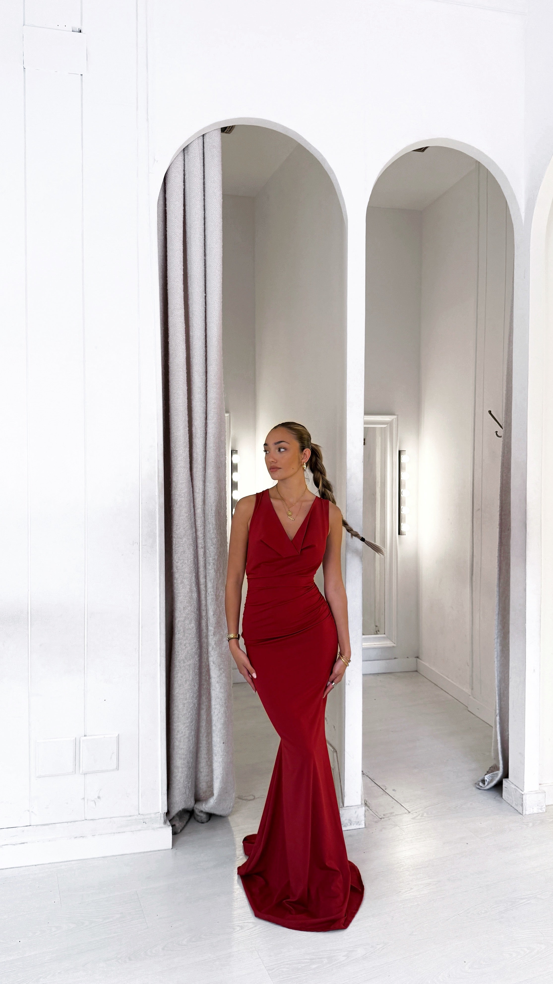 Rhode dress - burdeos