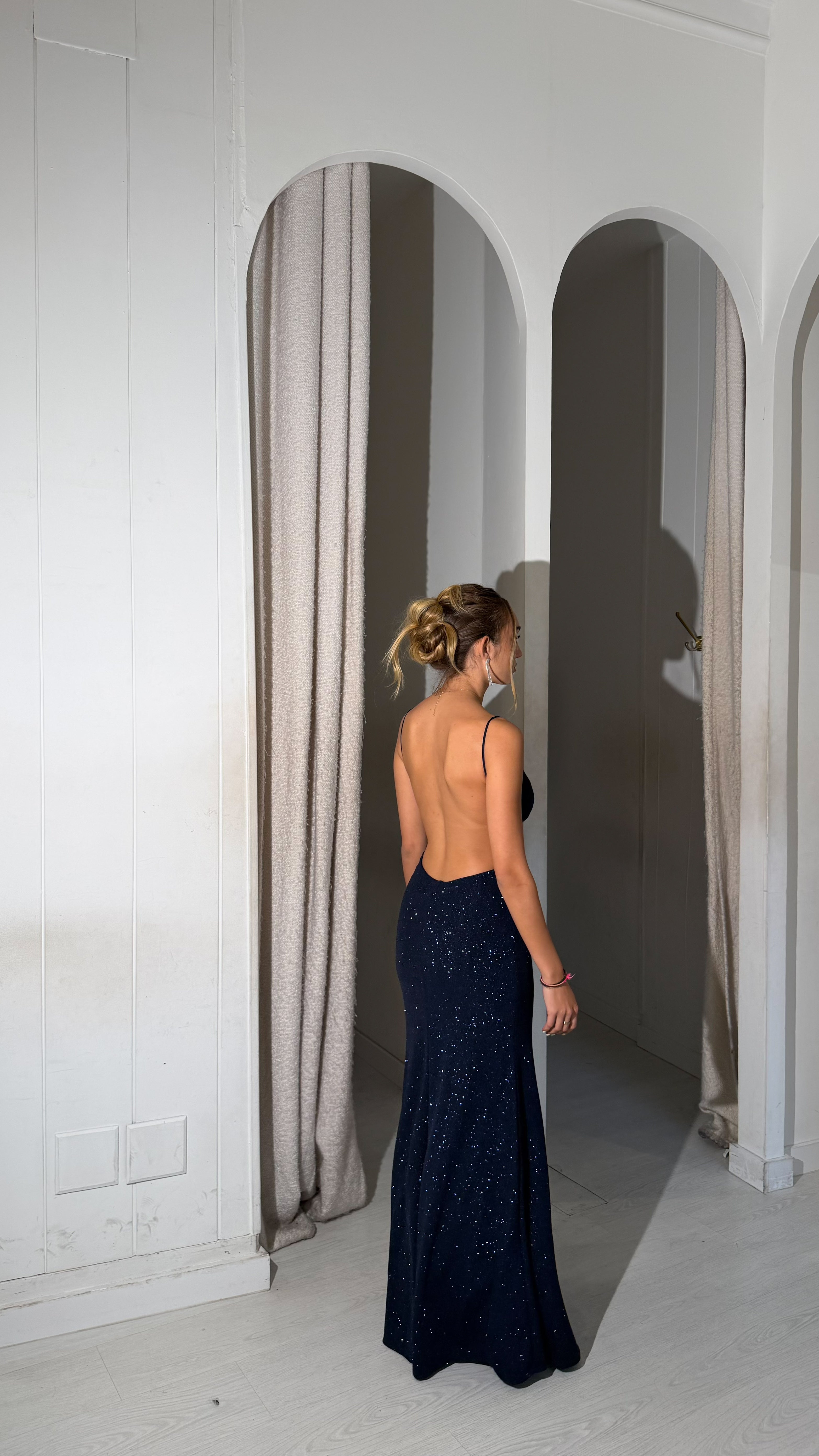 Noel dress - azul marino