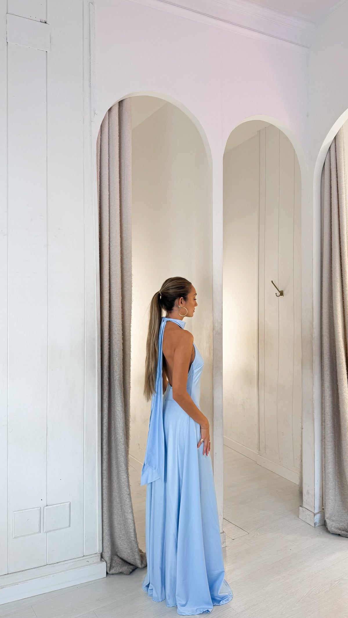Grace dress - azul cielo