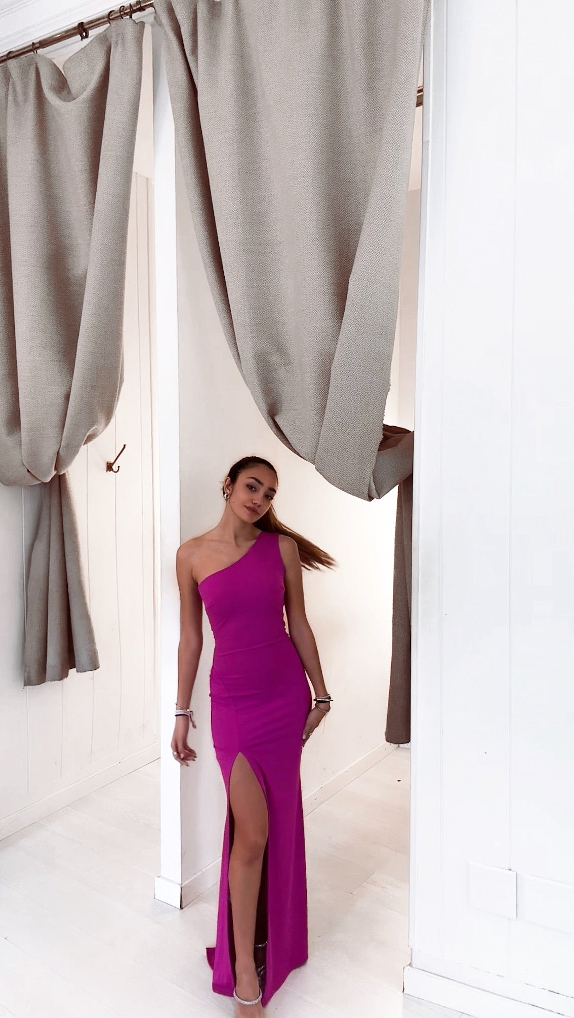 Diamond dress - buganvilla