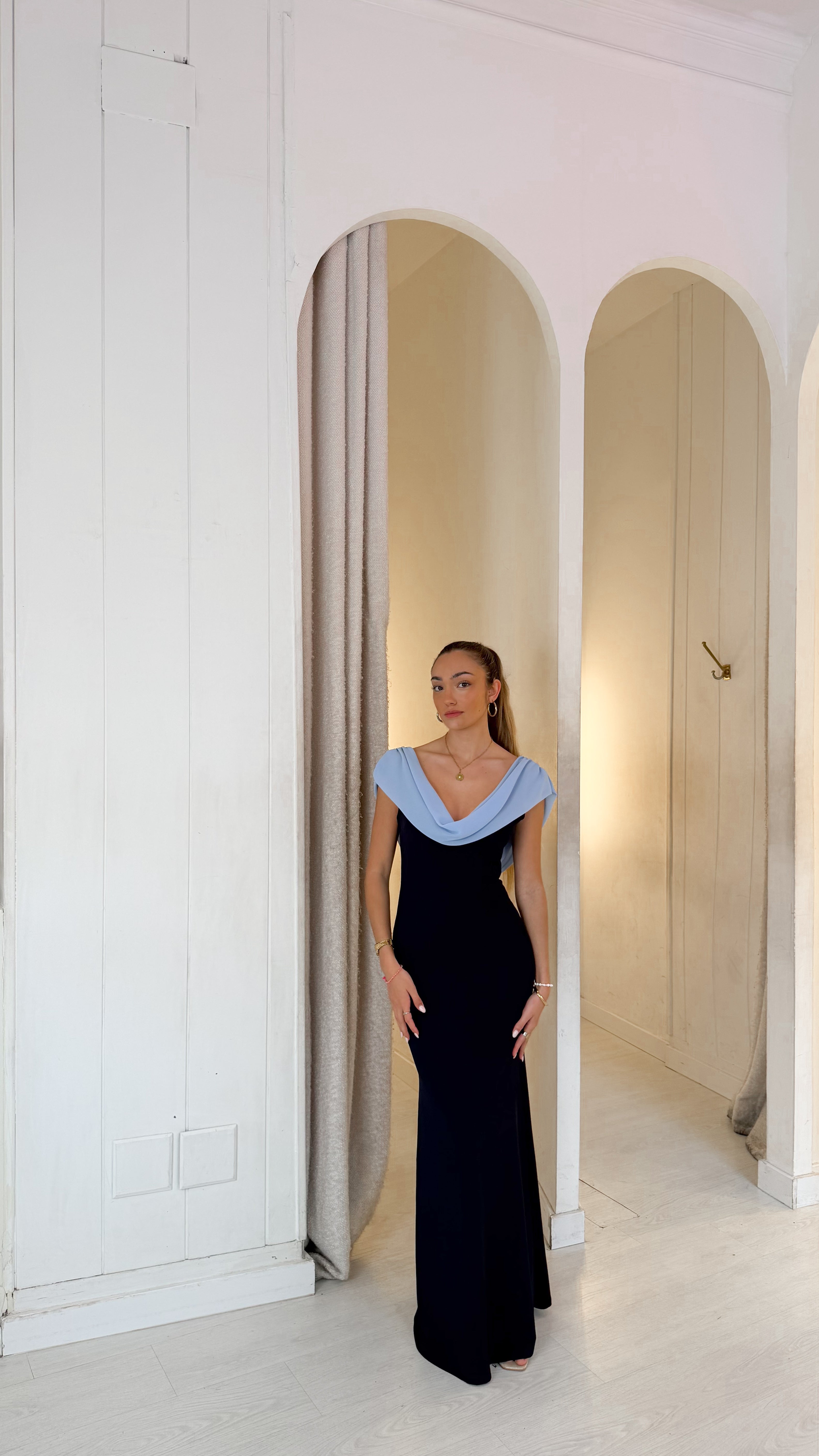 Sublime dress - marino y cielo