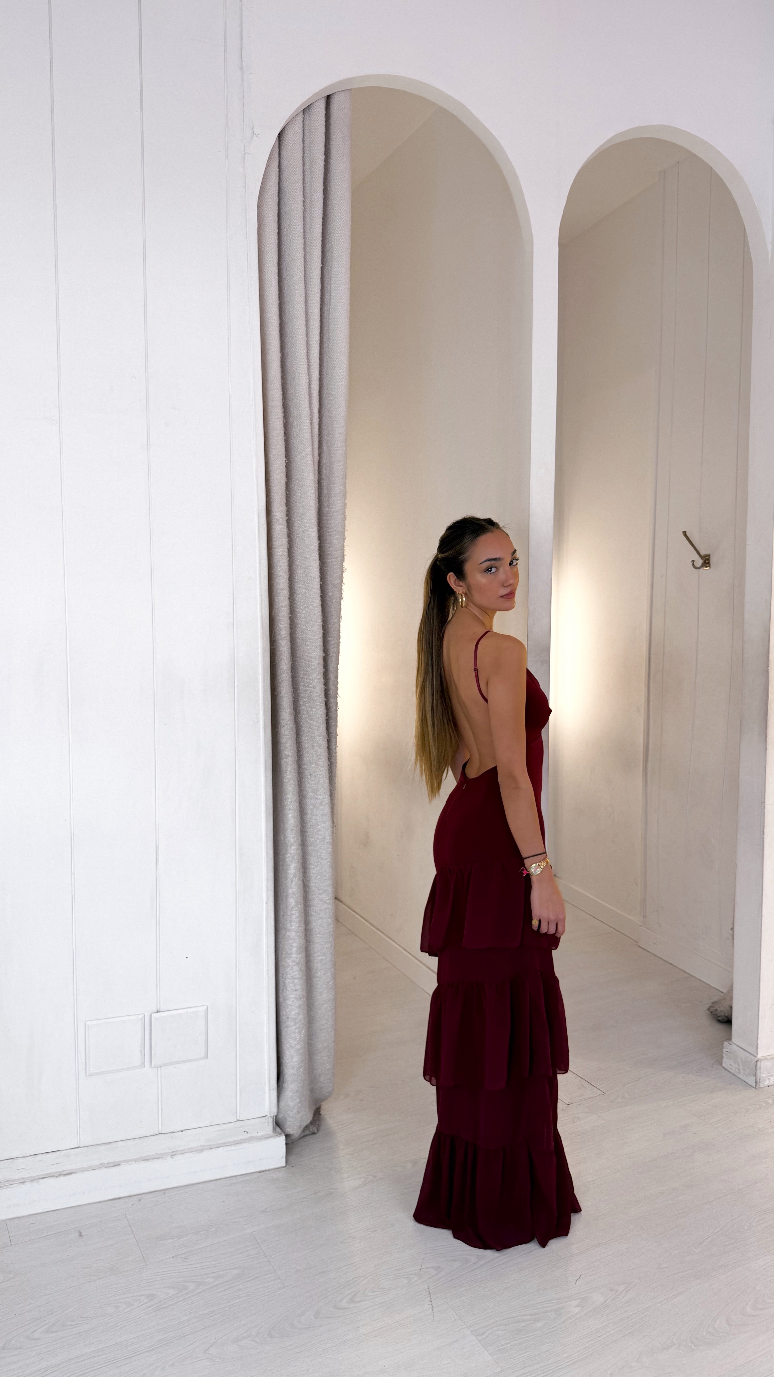 Breeze dress - burdeos