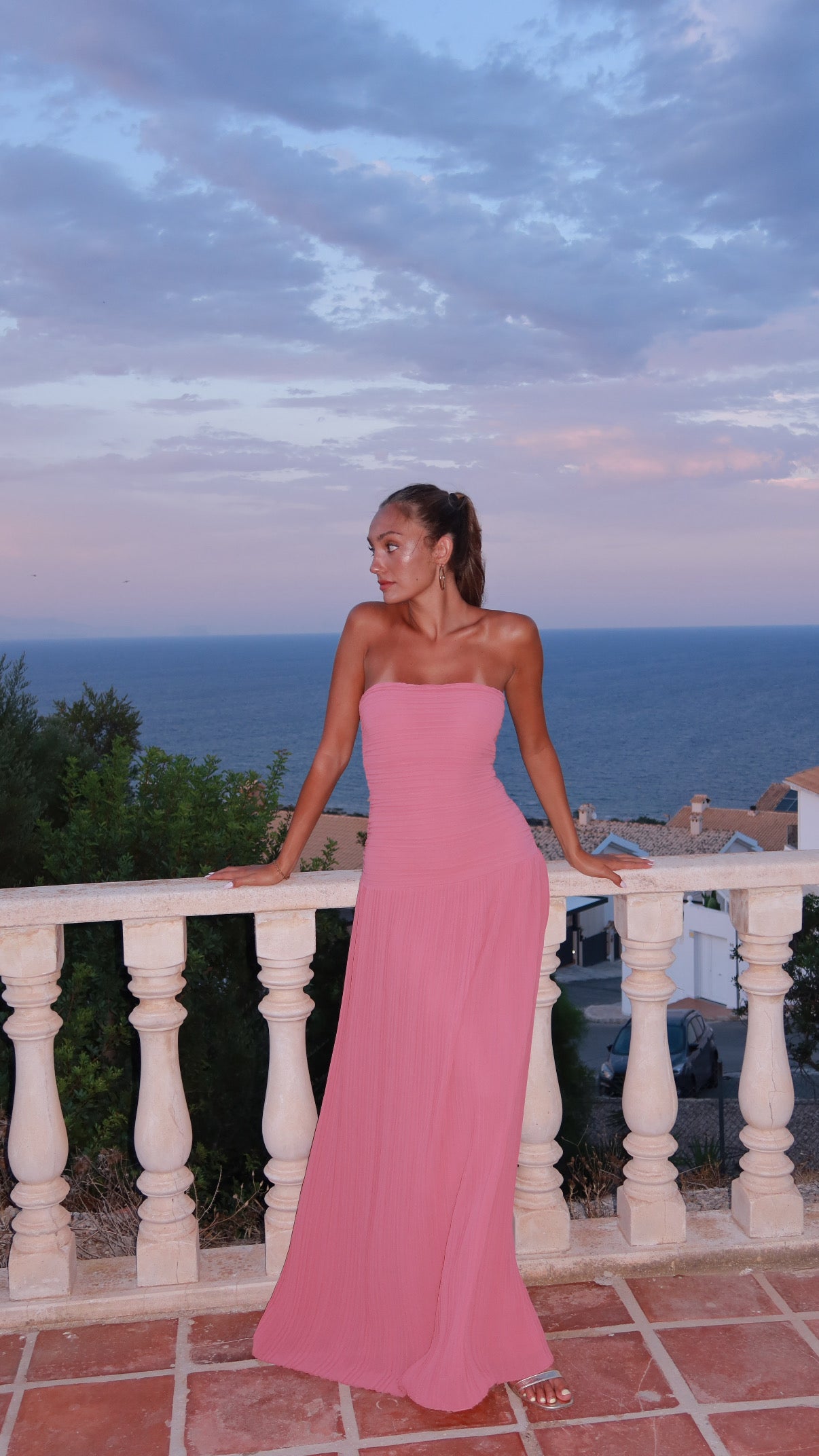 Ethereal dress - pimienta rosa