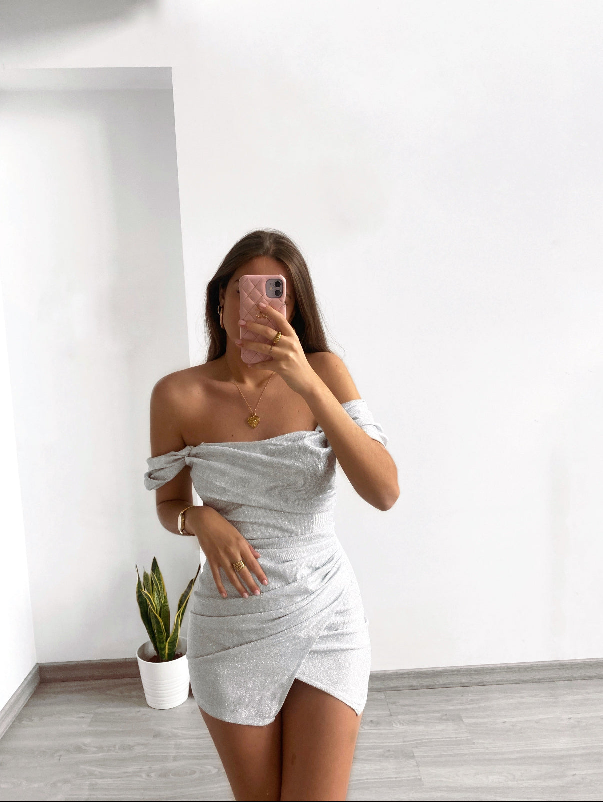 Ice dress - plata