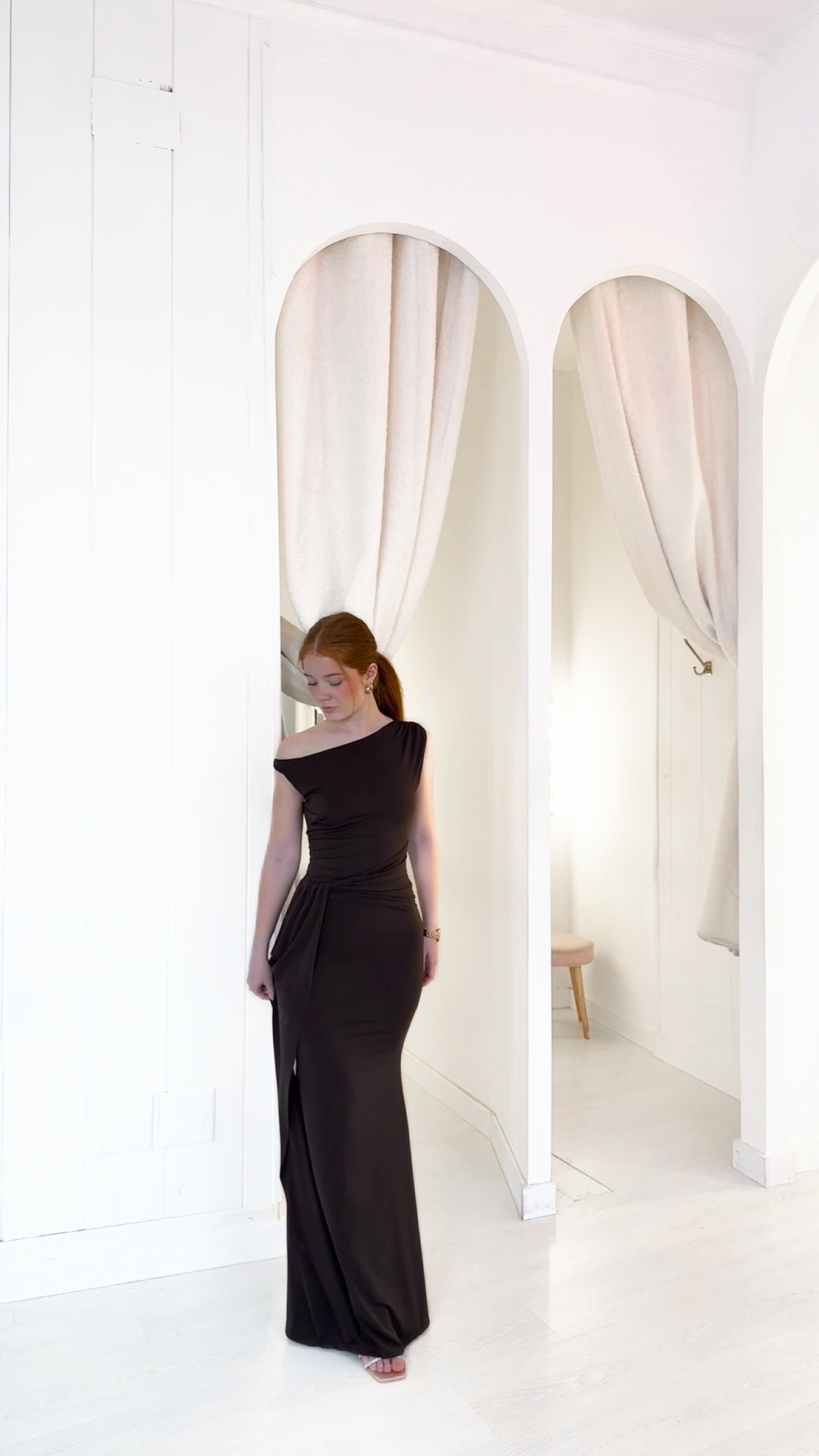 Julie dress - marrón