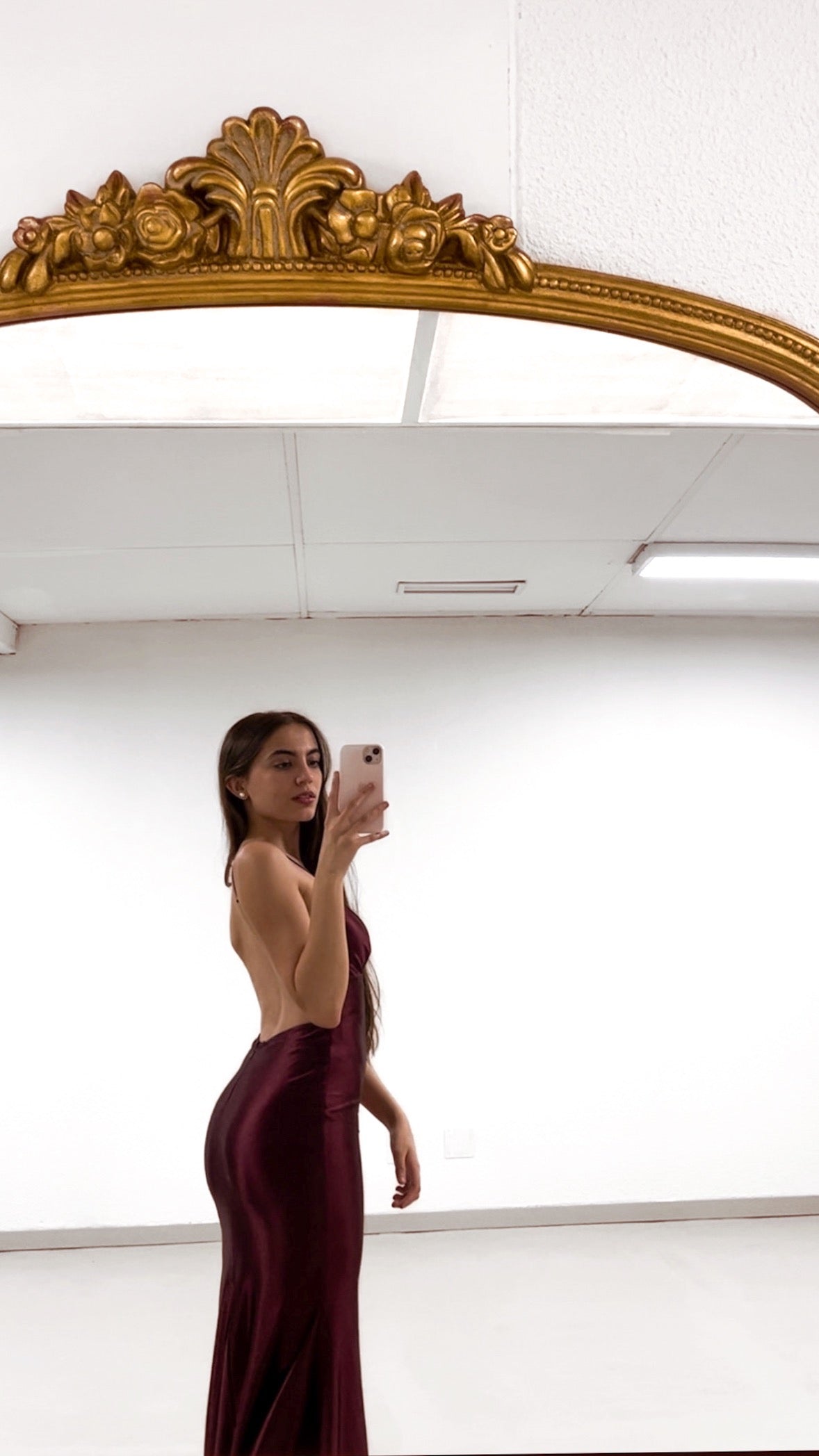 Berry dress - burdeos