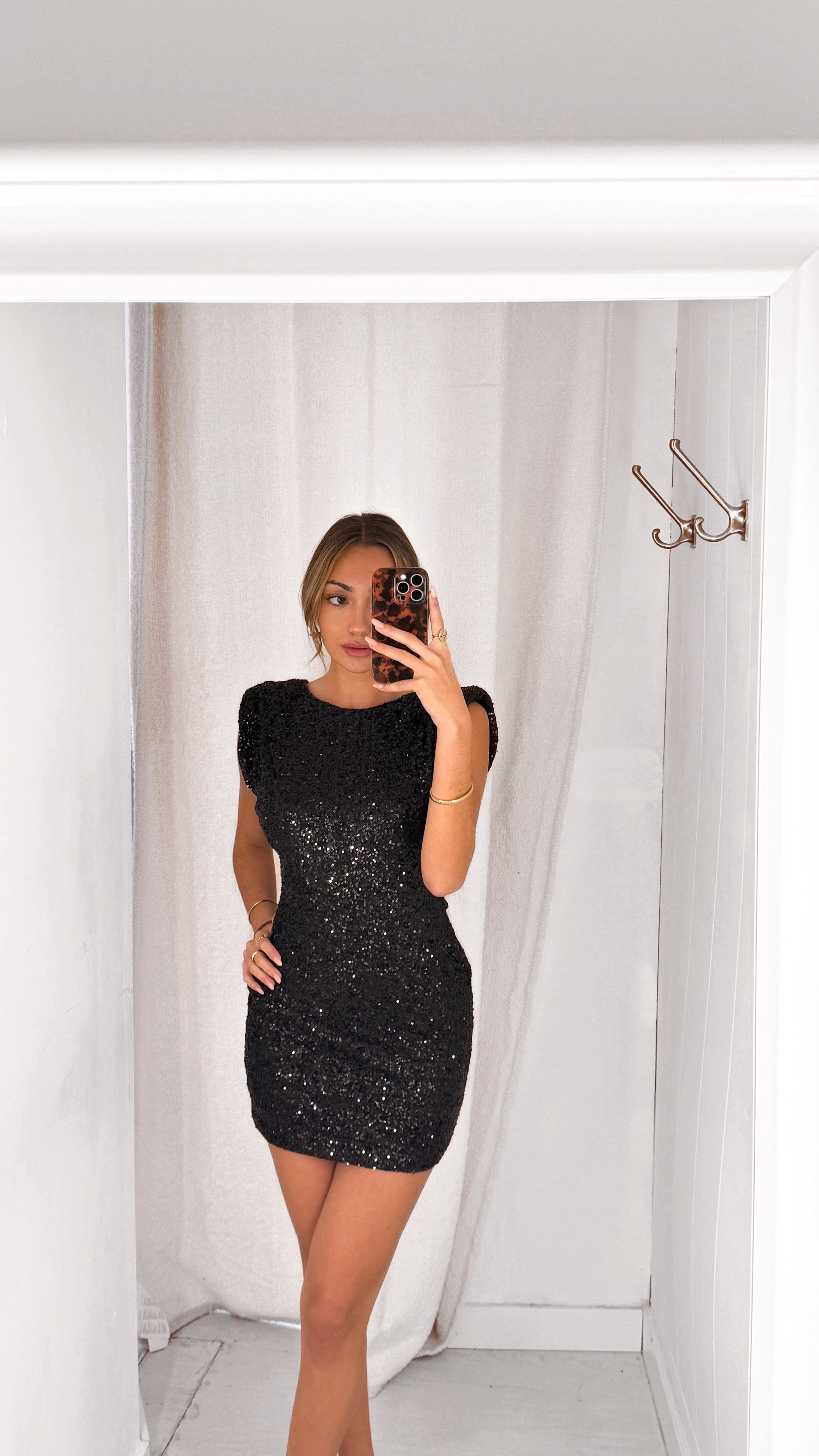 Nut dress - negro