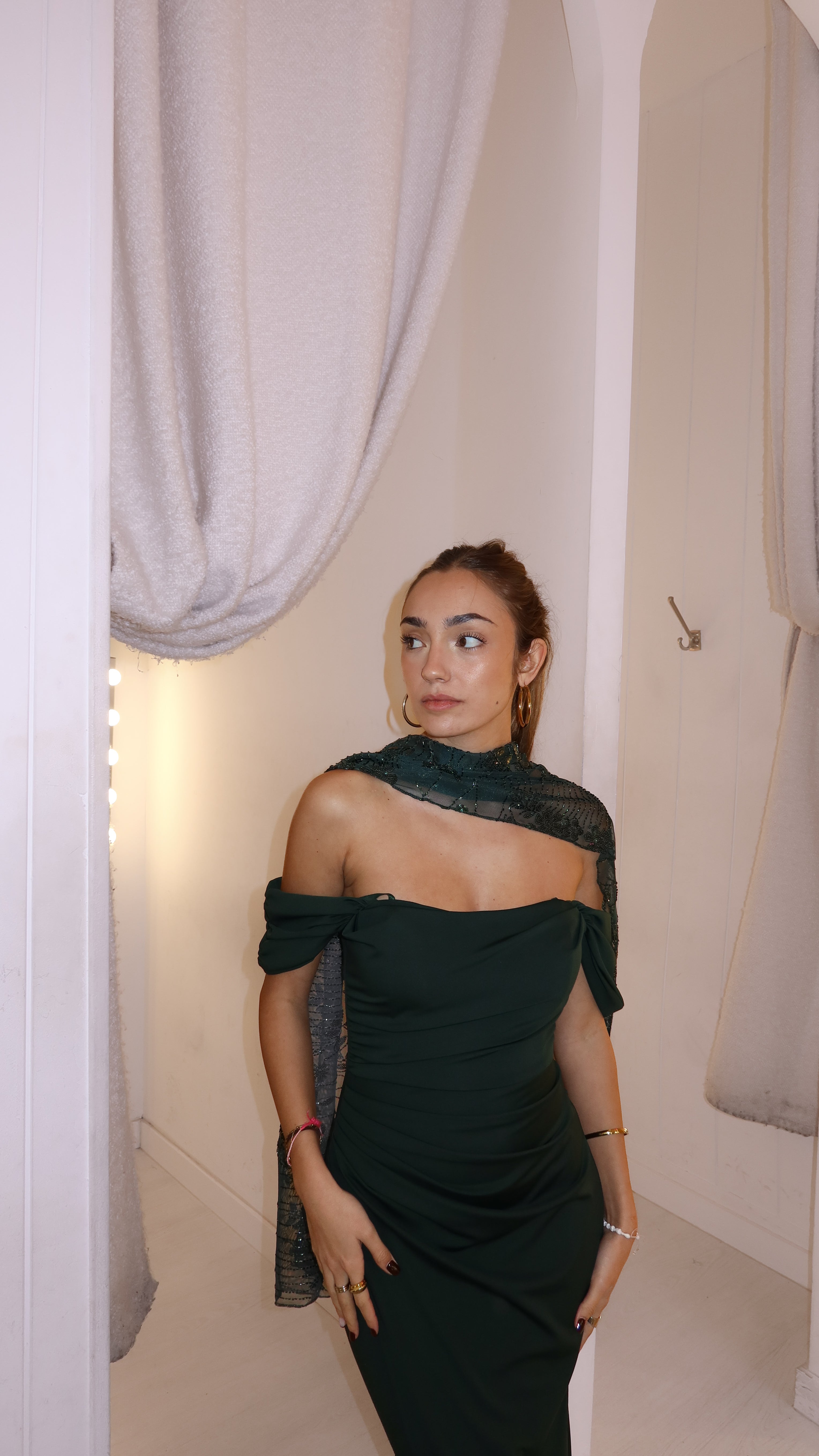 Foulard abalorio - botella