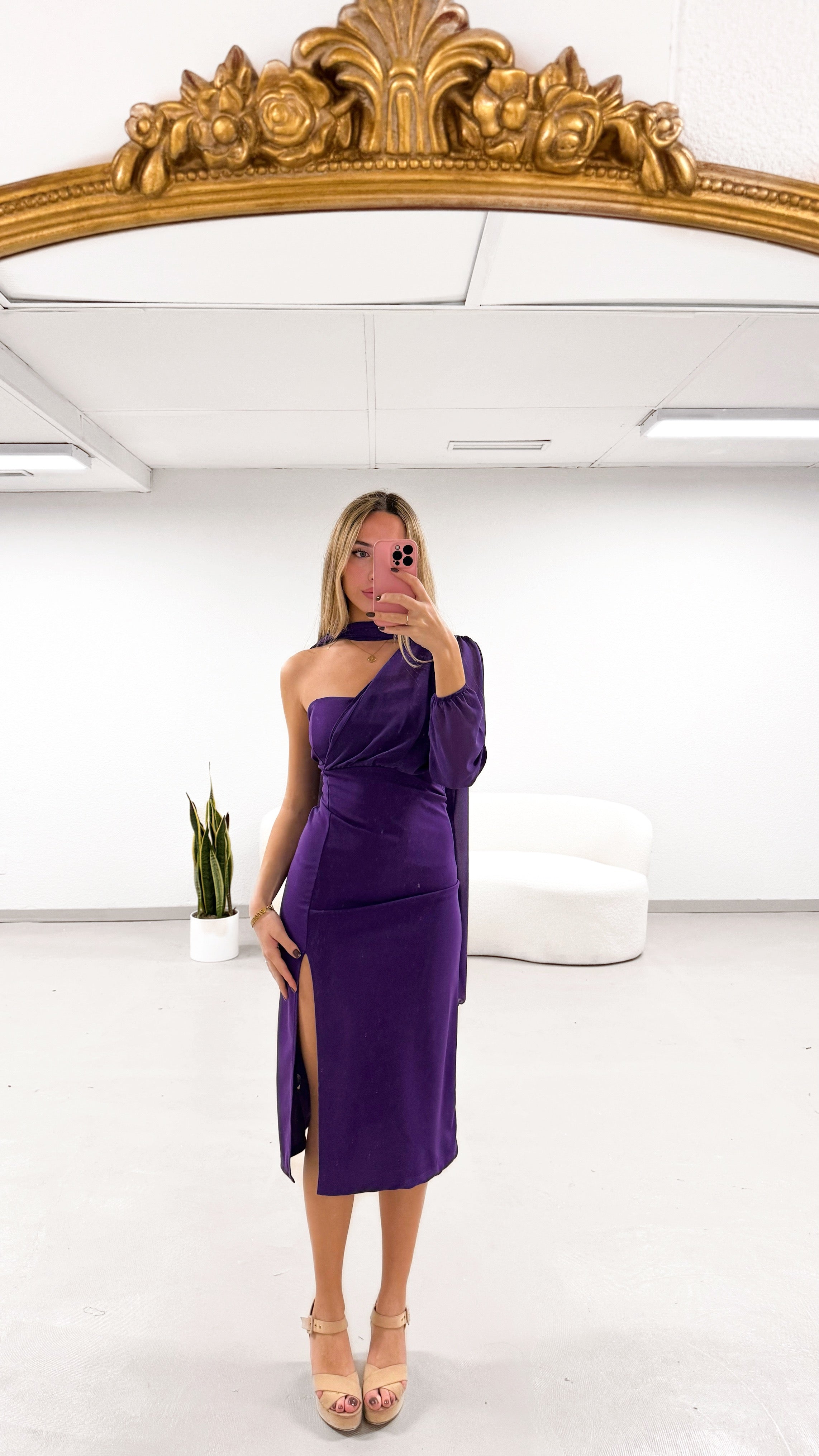 Lady D dress (morado)