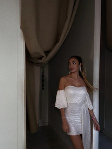 Gift dress (blanco)