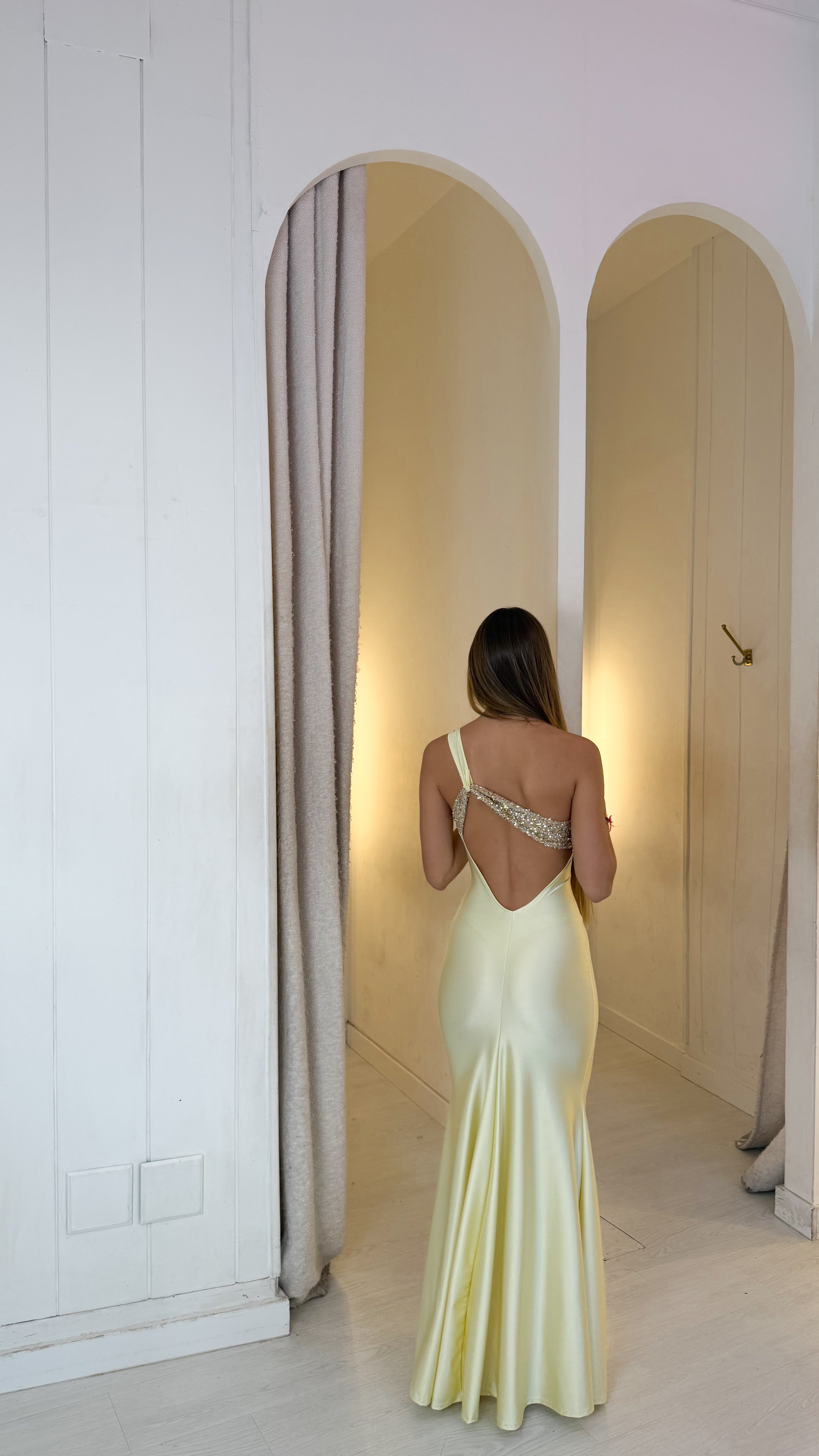 Jewelry dress - mantequilla