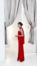 Cargar imagen en el visor de la galería, Satin foulard - rojo