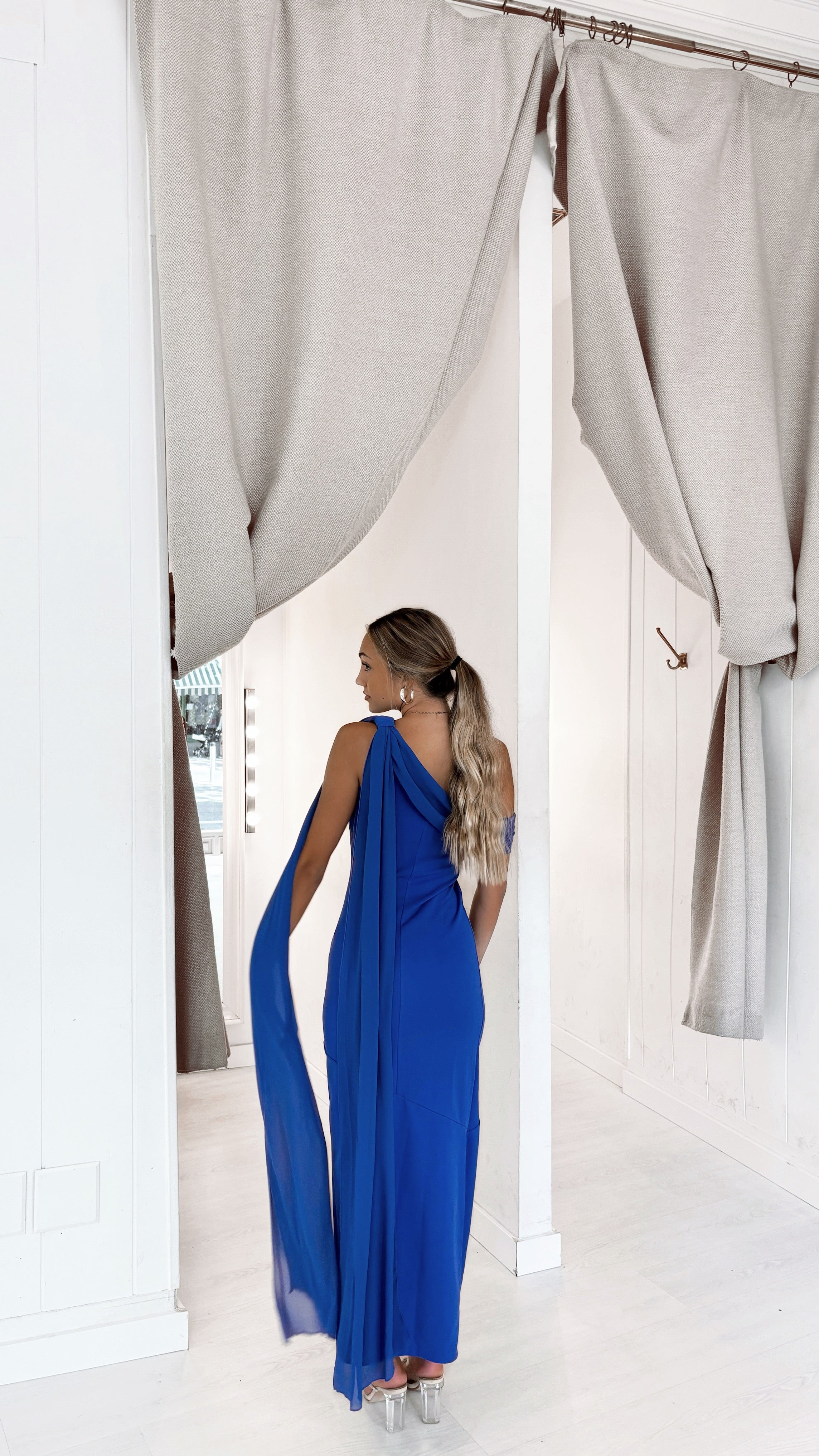 Giulia dress - electric blue