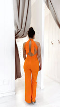 Cargar imagen en el visor de la galería, Halter playsuit - naranja