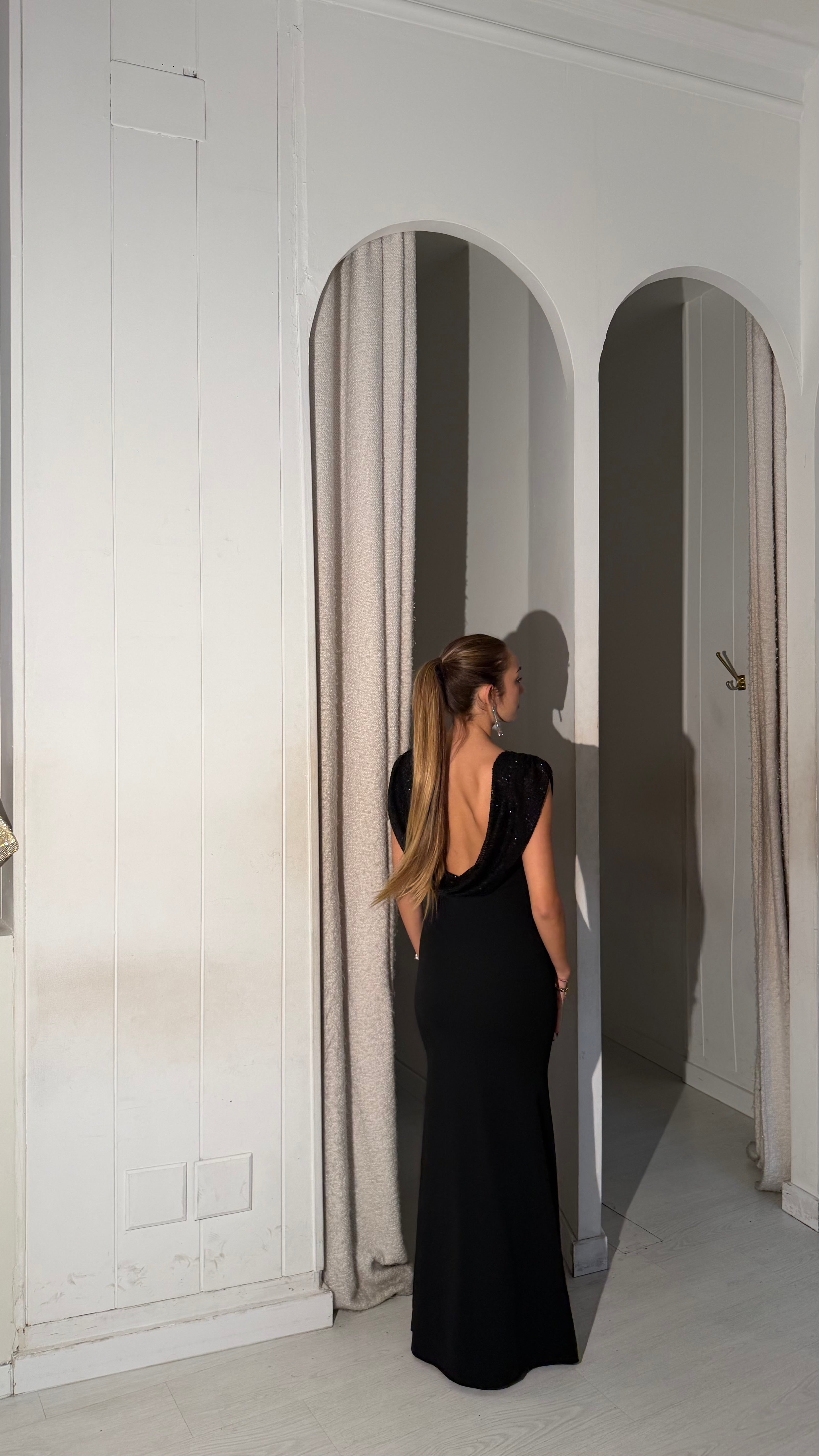 Sublime glitter dress - negro