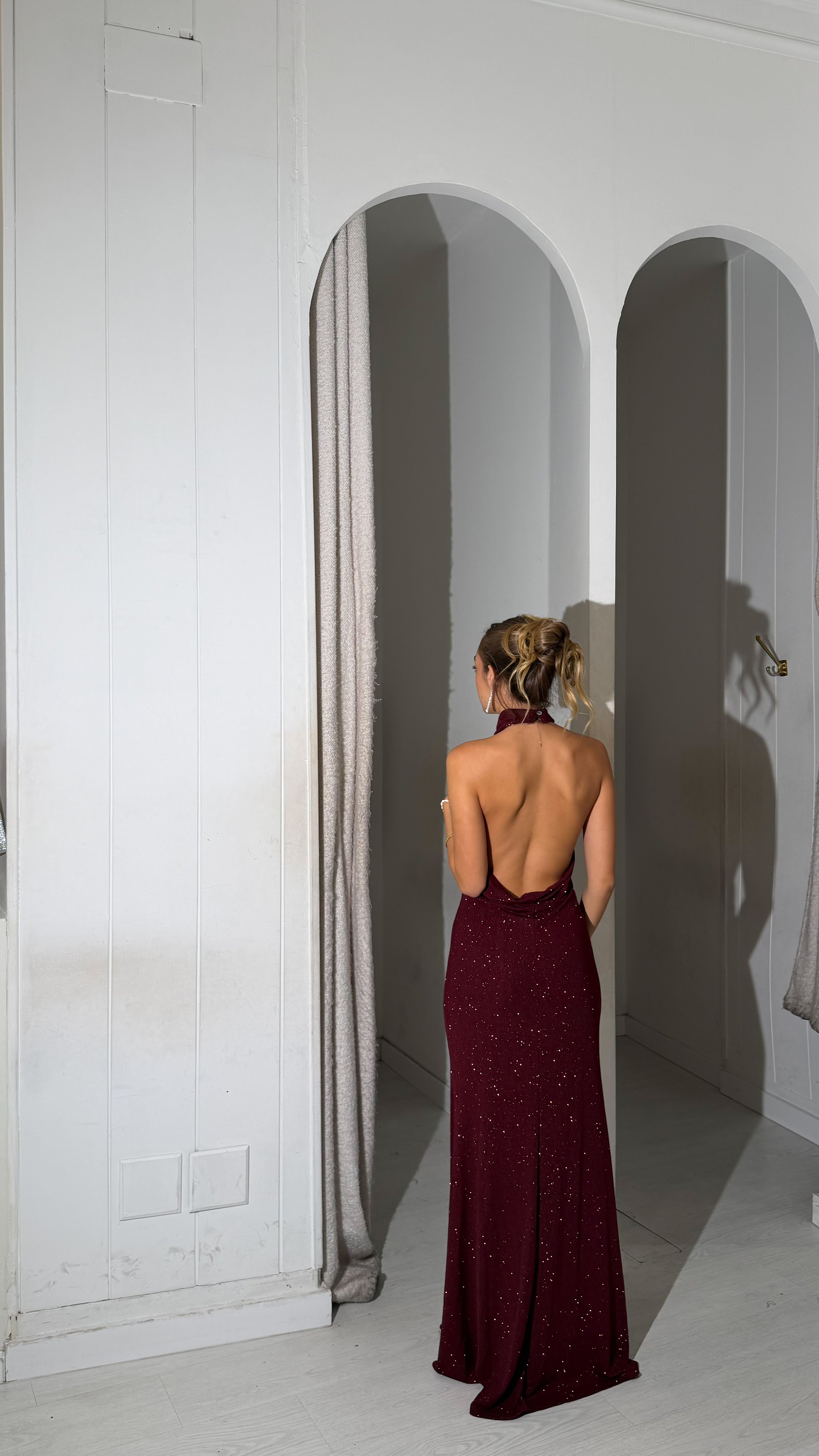 Starlite dress - burdeos