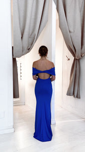 Nina dress - electric blue