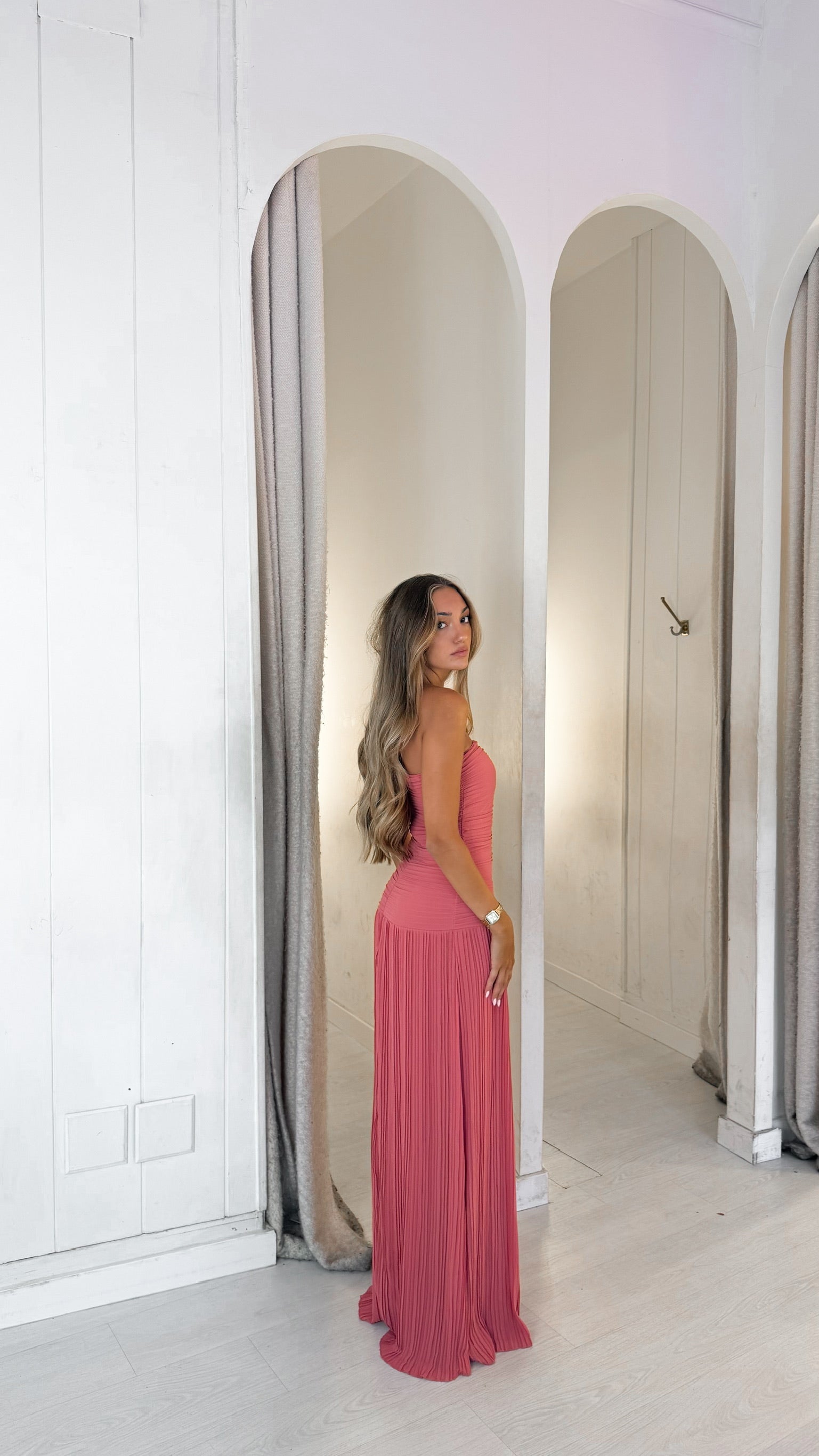 Ethereal dress - pimienta rosa