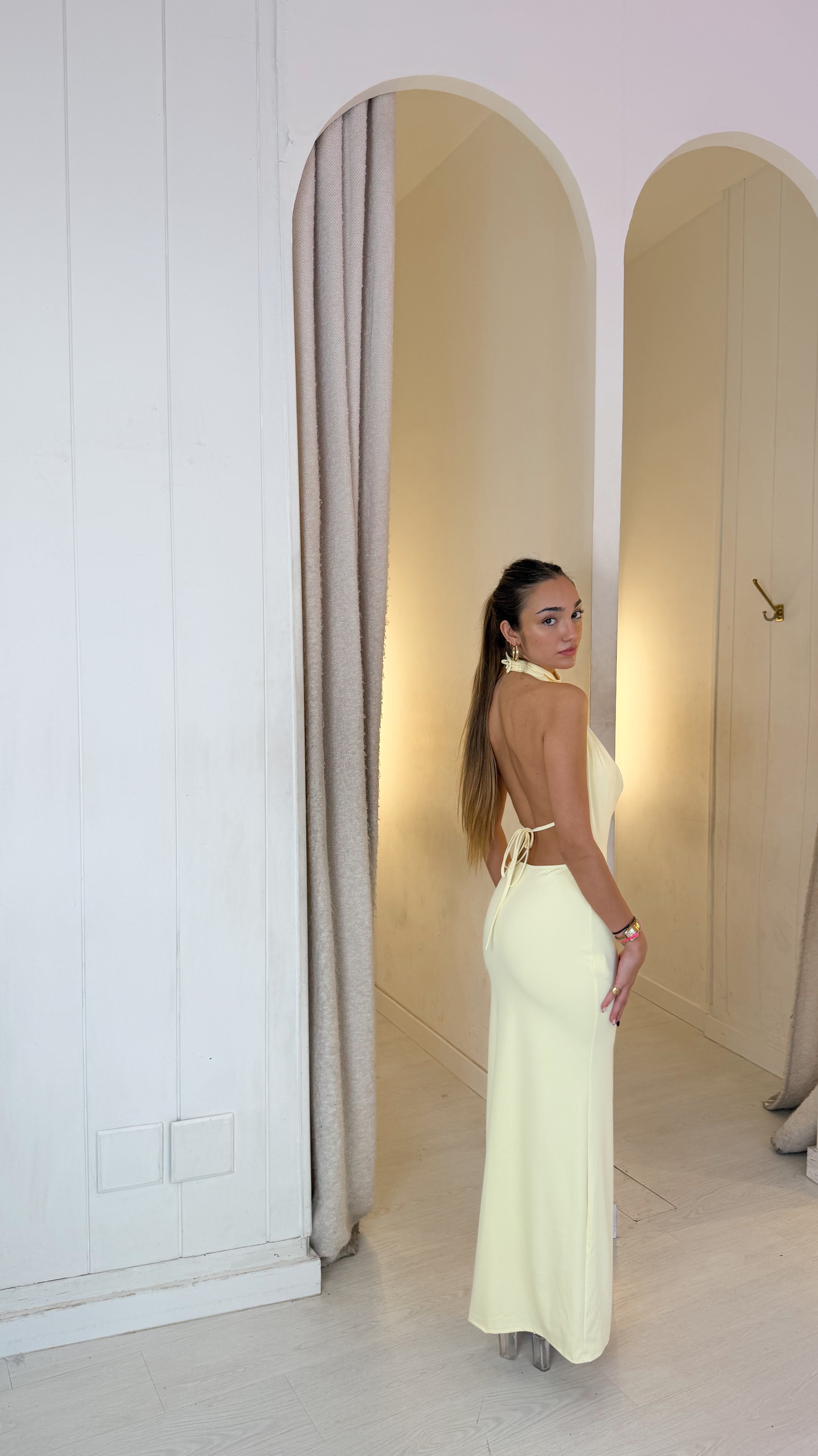 Martini dress - mantequilla