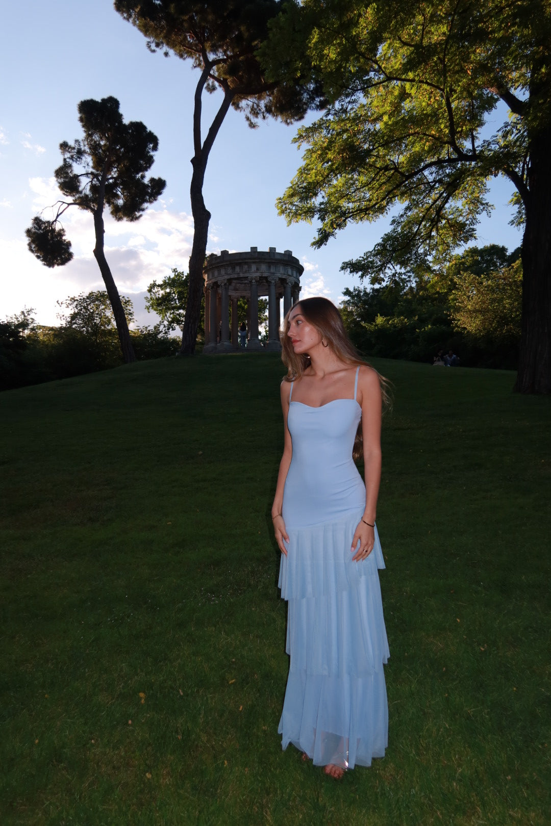 Calella dress - azul cielo