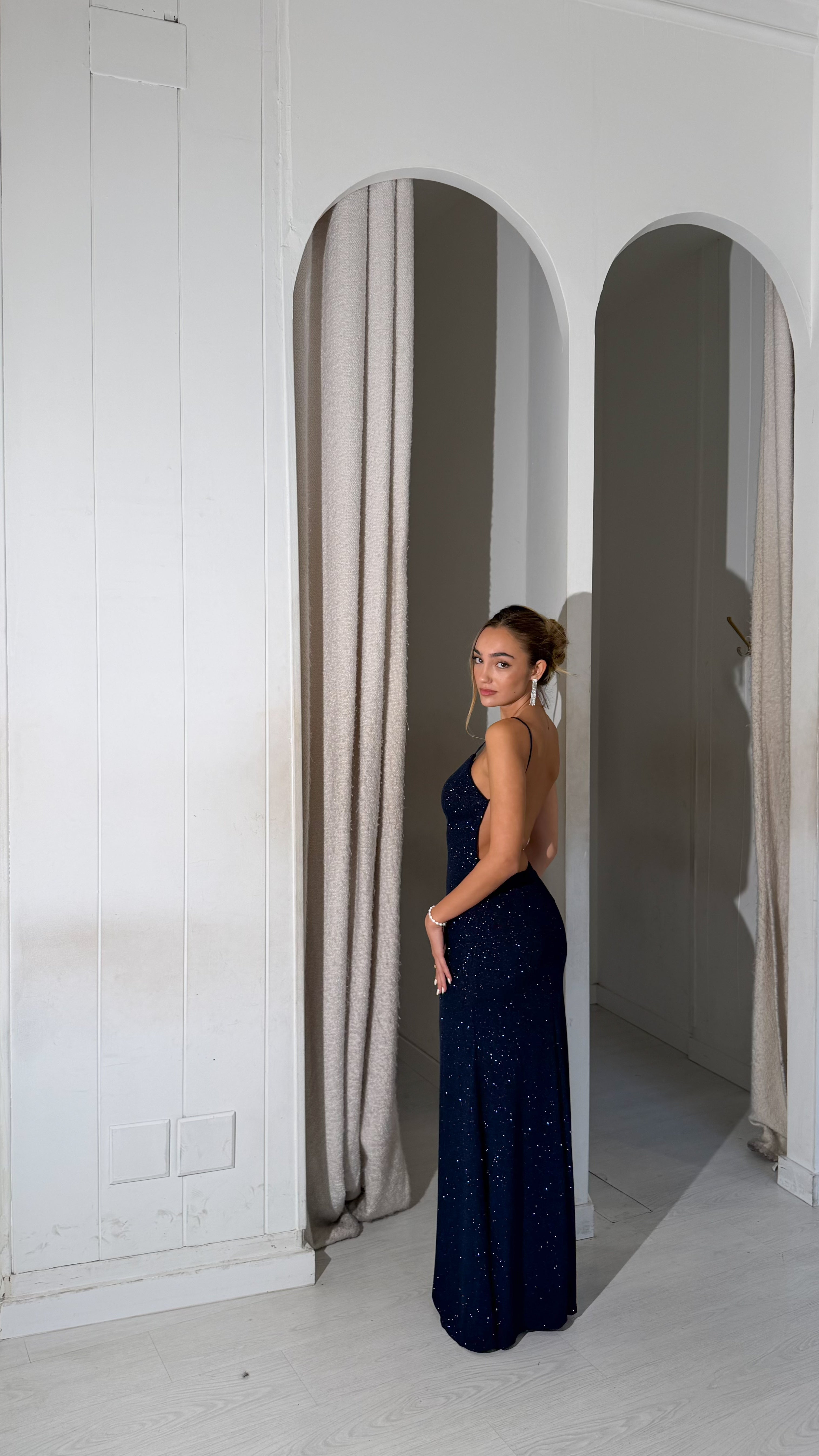 Noel dress - azul marino