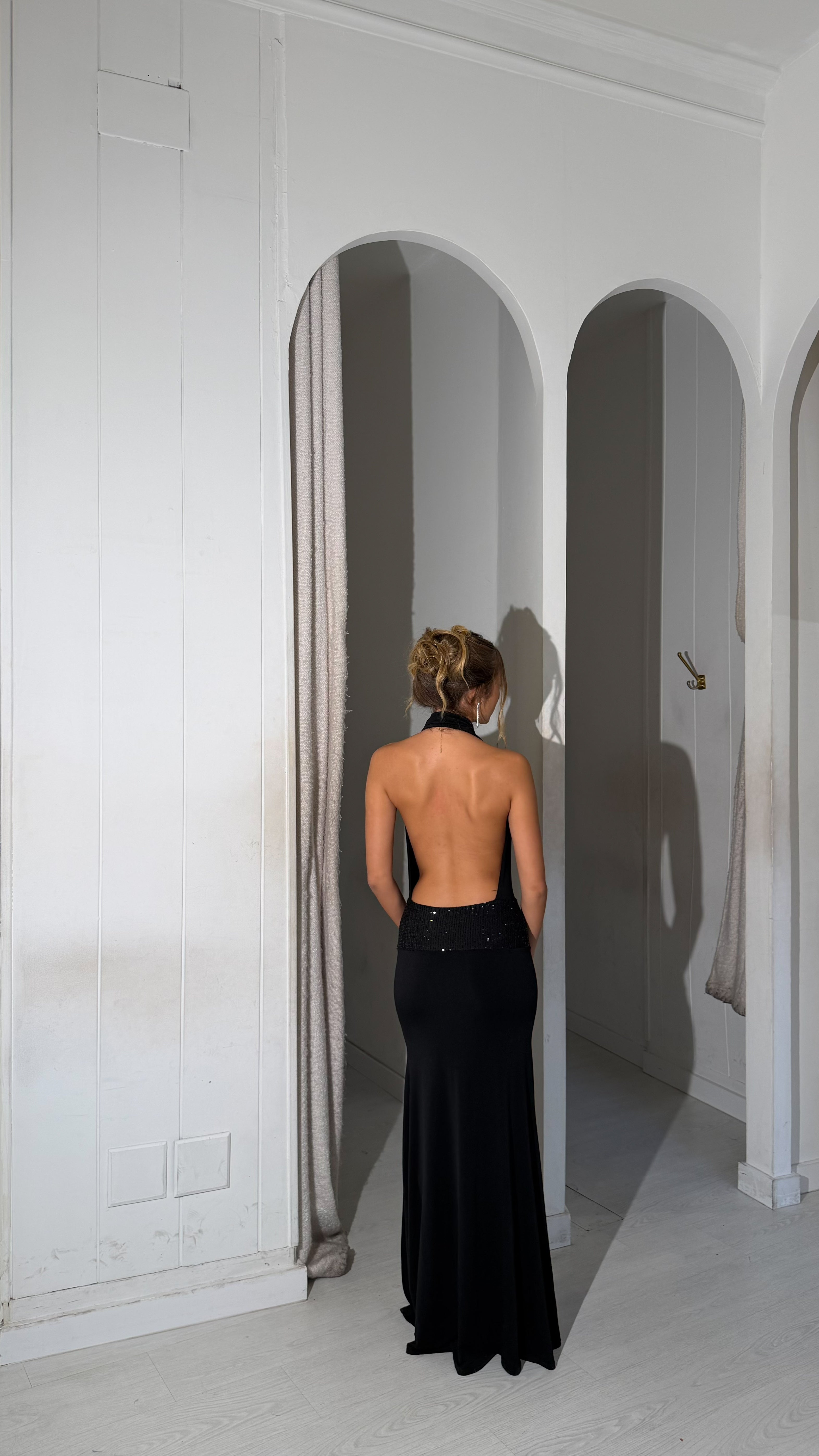 Frozen dress - negro