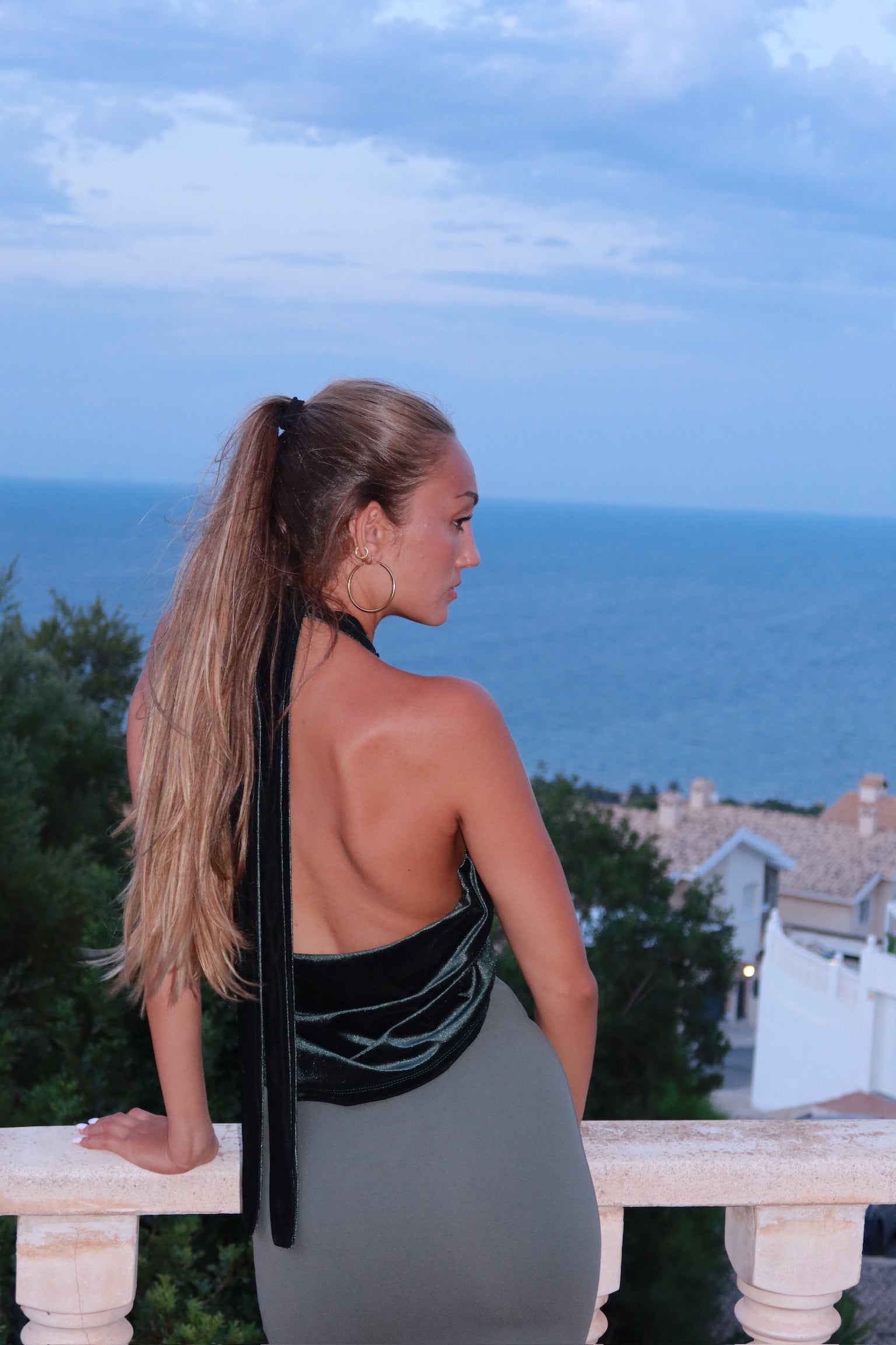 Truffle dress - verde