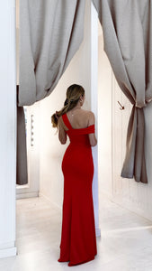 Mykonos dress - rojo