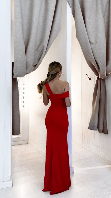 Mykonos dress - rojo