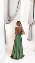 Load image into Gallery viewer, The corset dress (olive green)