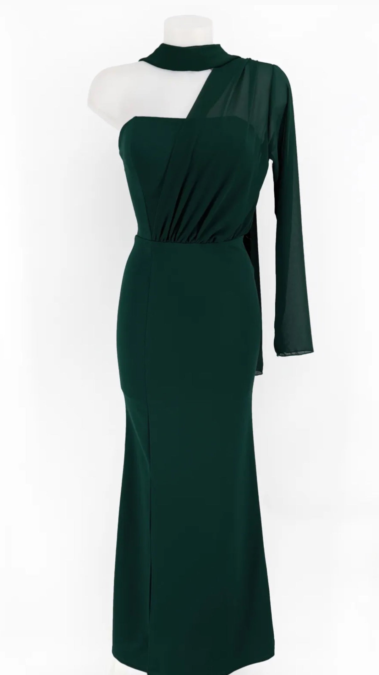 Martina dress - verde botella